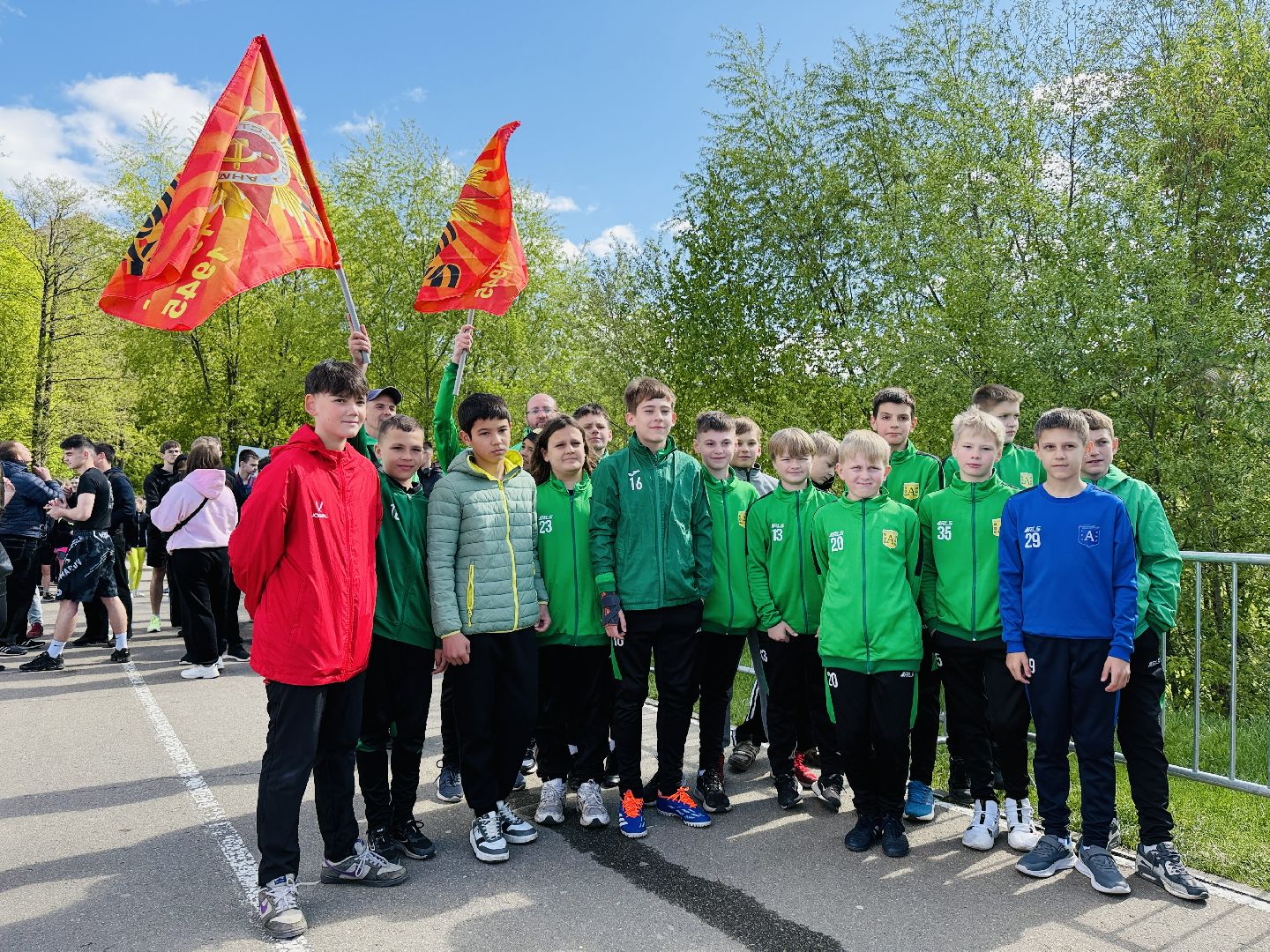 раменское, массовый забег, день победы, флешмоб,