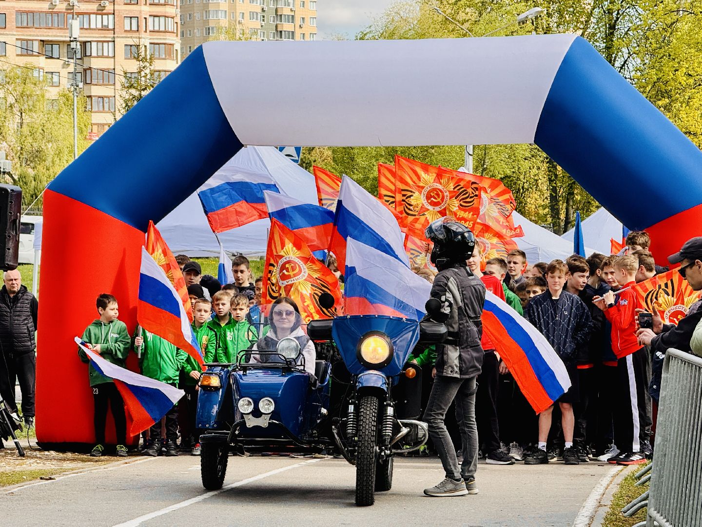 раменское, массовый забег, день победы, флешмоб,