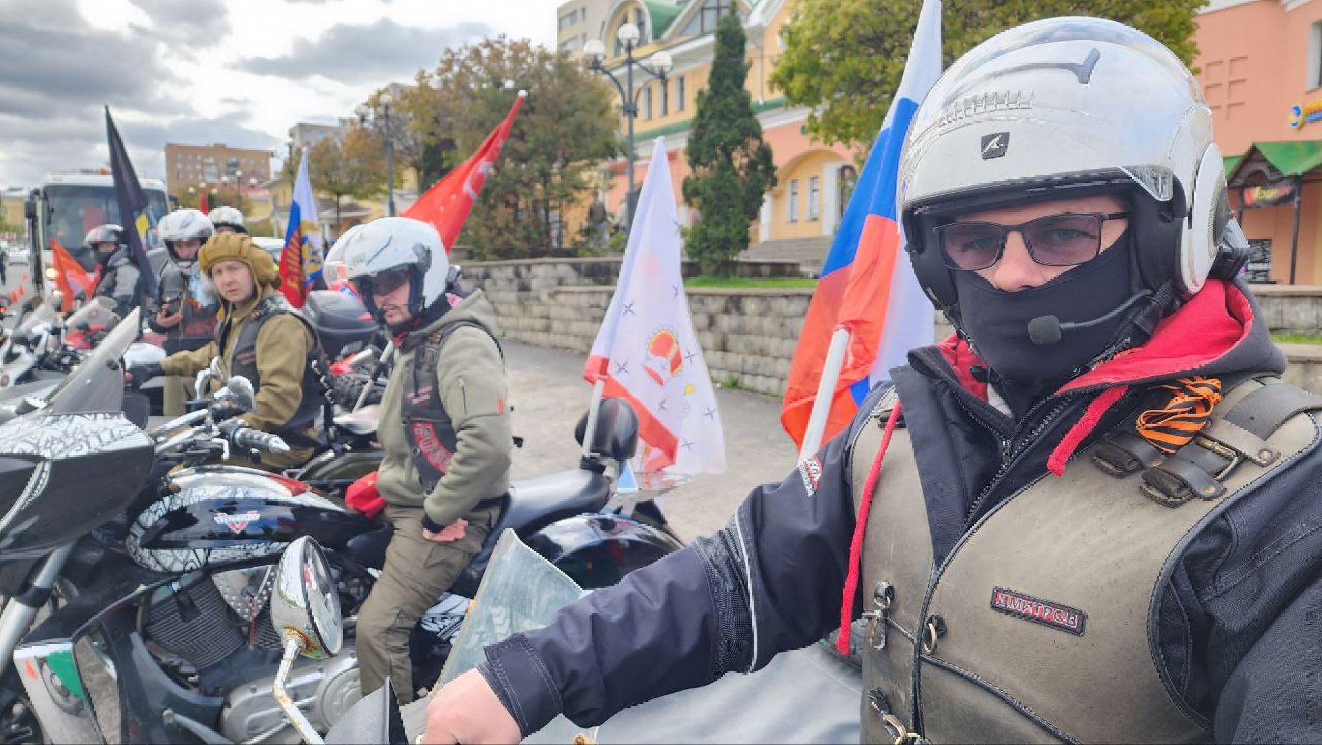 Дмитров, Автомотопробег, День Победы, Вечный огонь,