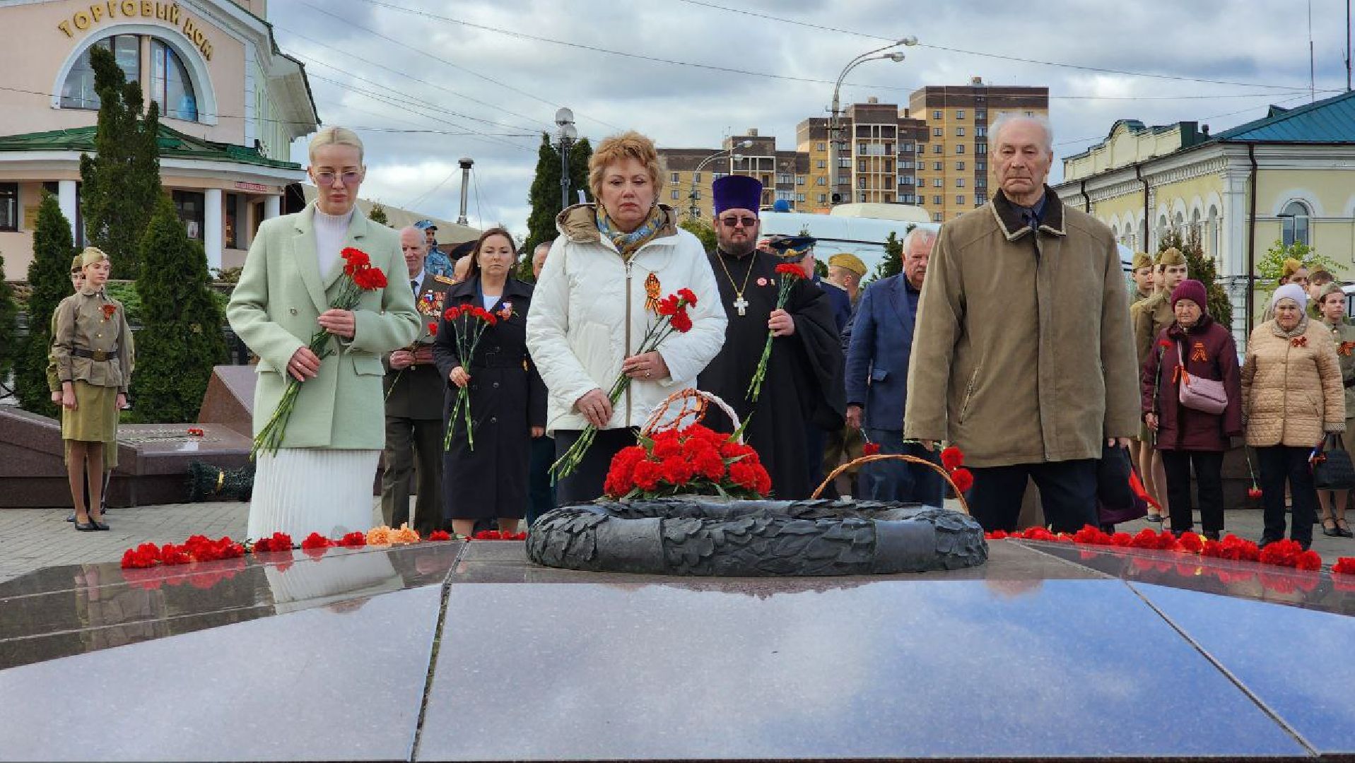 Дмитров, Автомотопробег, День Победы, Вечный огонь,
