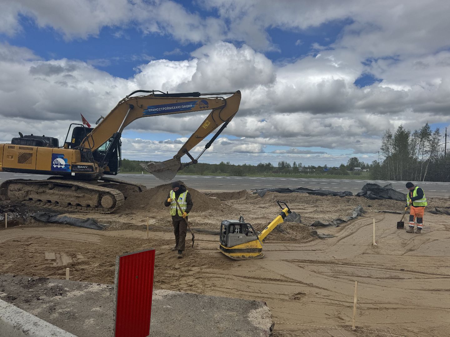 шаховская, м9 балтия,расширение трассы,