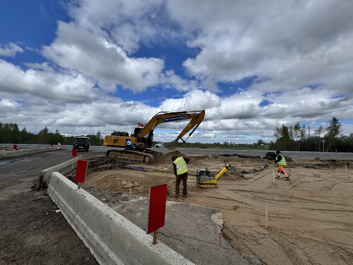 шаховская, м9 балтия,расширение трассы,