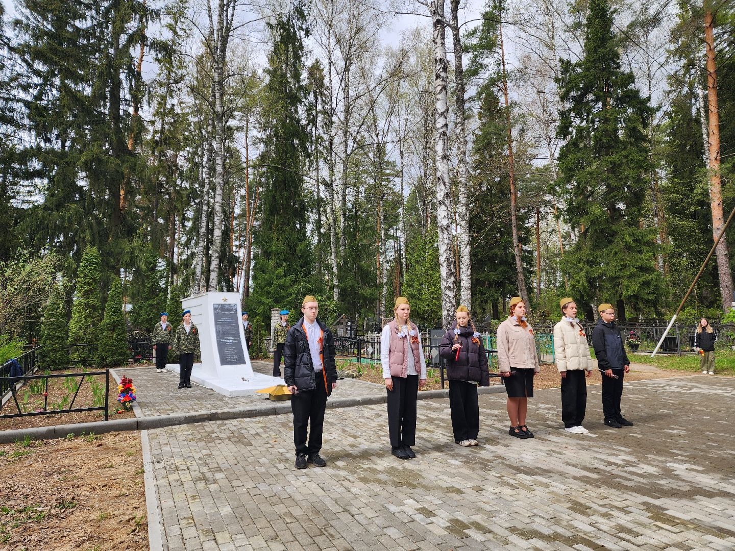 красноармейск, городской округ пушкинский, вахта памяти, почетный караул, 80 - летие победы,