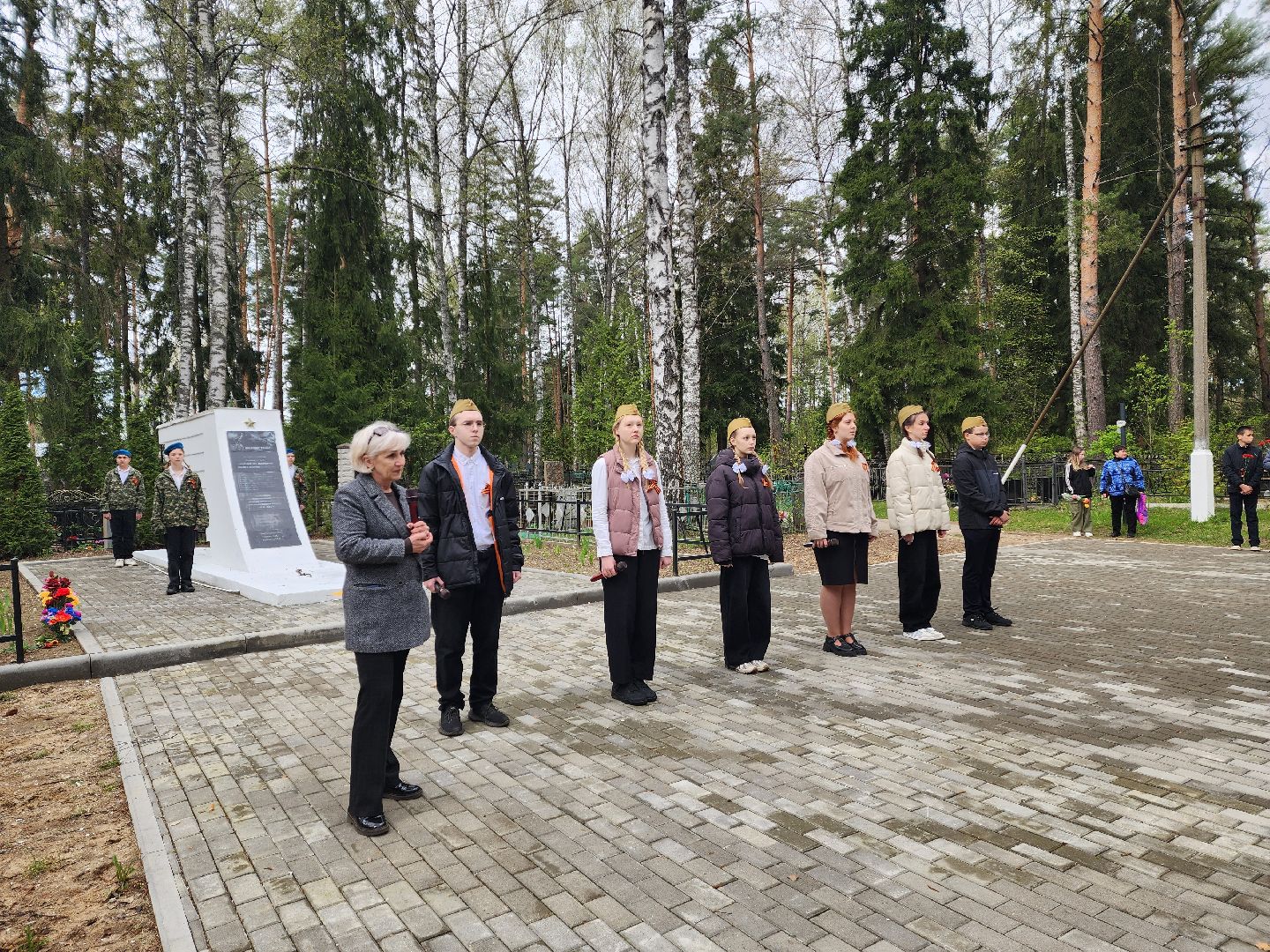 красноармейск, городской округ пушкинский, вахта памяти, почетный караул, 80 - летие победы,