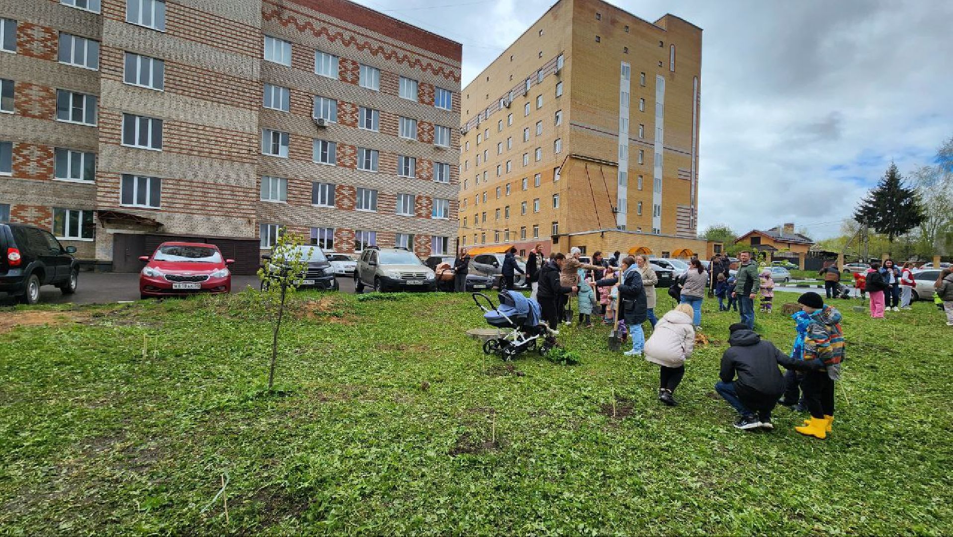 Дмитров, Дмитровская больница, Дом рождения,Аллея многодетных семей,