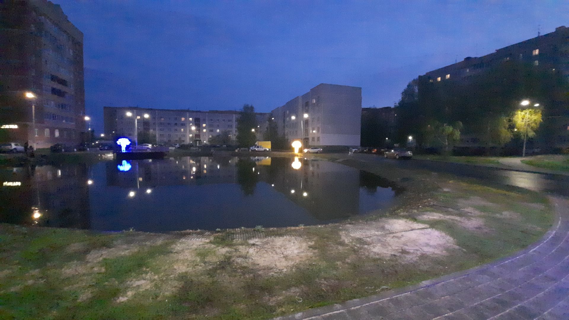 сказочный лес, Шатура, иллюминация, перемены