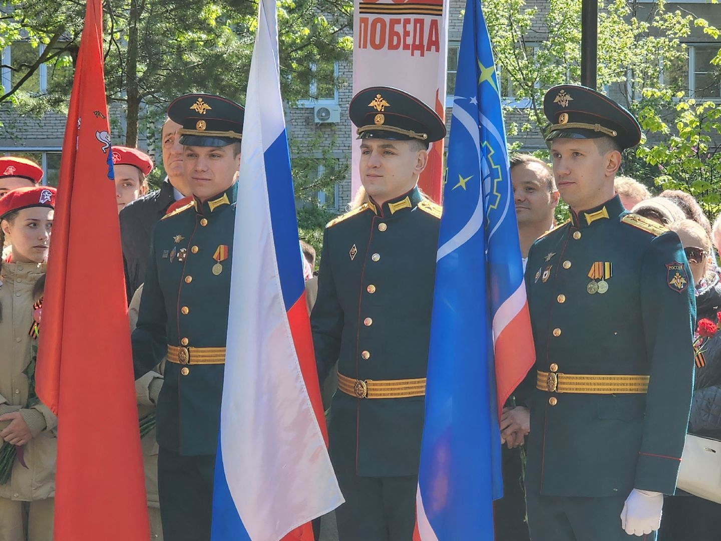 королёв, вечный огонь в юбилейном, открытие мемориала в королеве, губернатор московской области андрей воробьев,