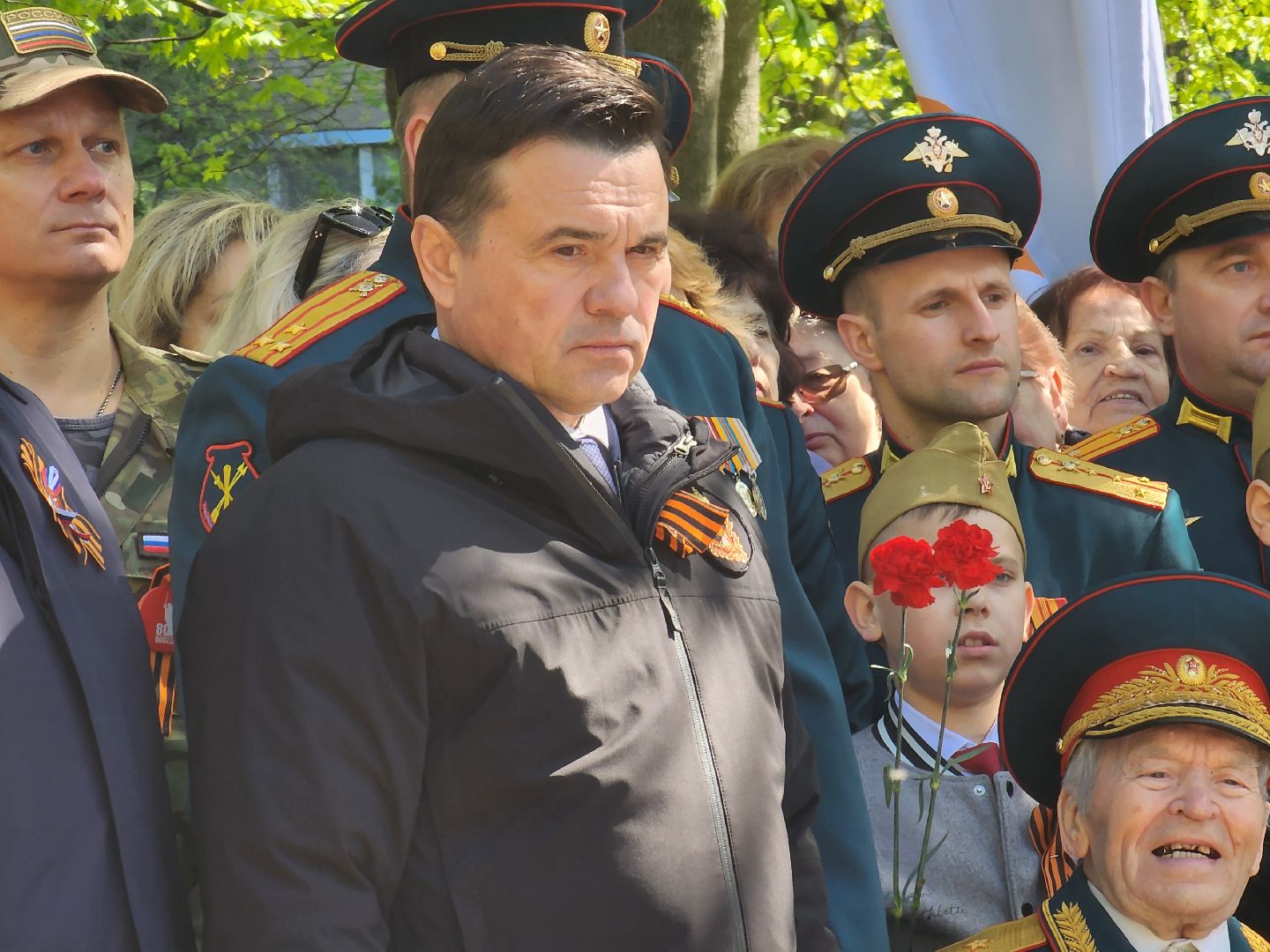 королёв, вечный огонь в юбилейном, открытие мемориала в королеве, губернатор московской области андрей воробьев,