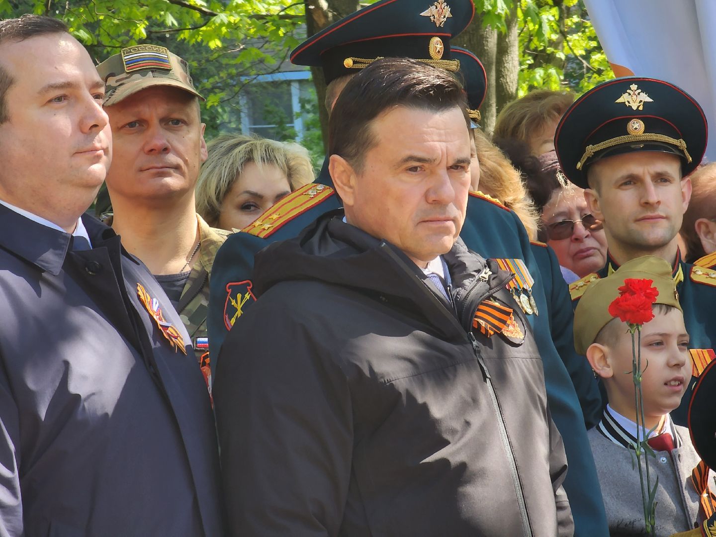 королёв, вечный огонь в юбилейном, открытие мемориала в королеве, губернатор московской области андрей воробьев,