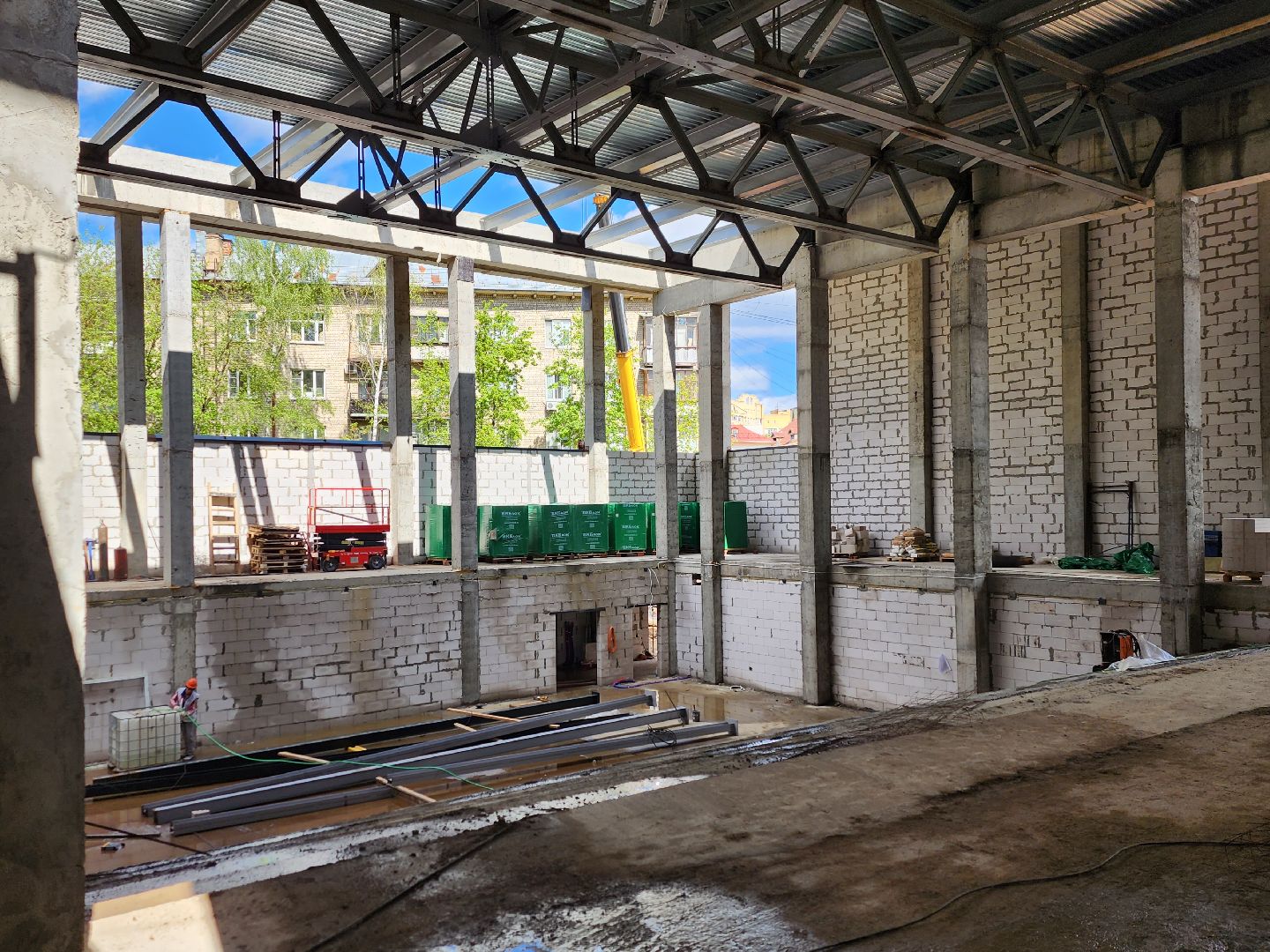 королёв, вертикалки, новая пристройка к школе в королеве, губернатор московской области,