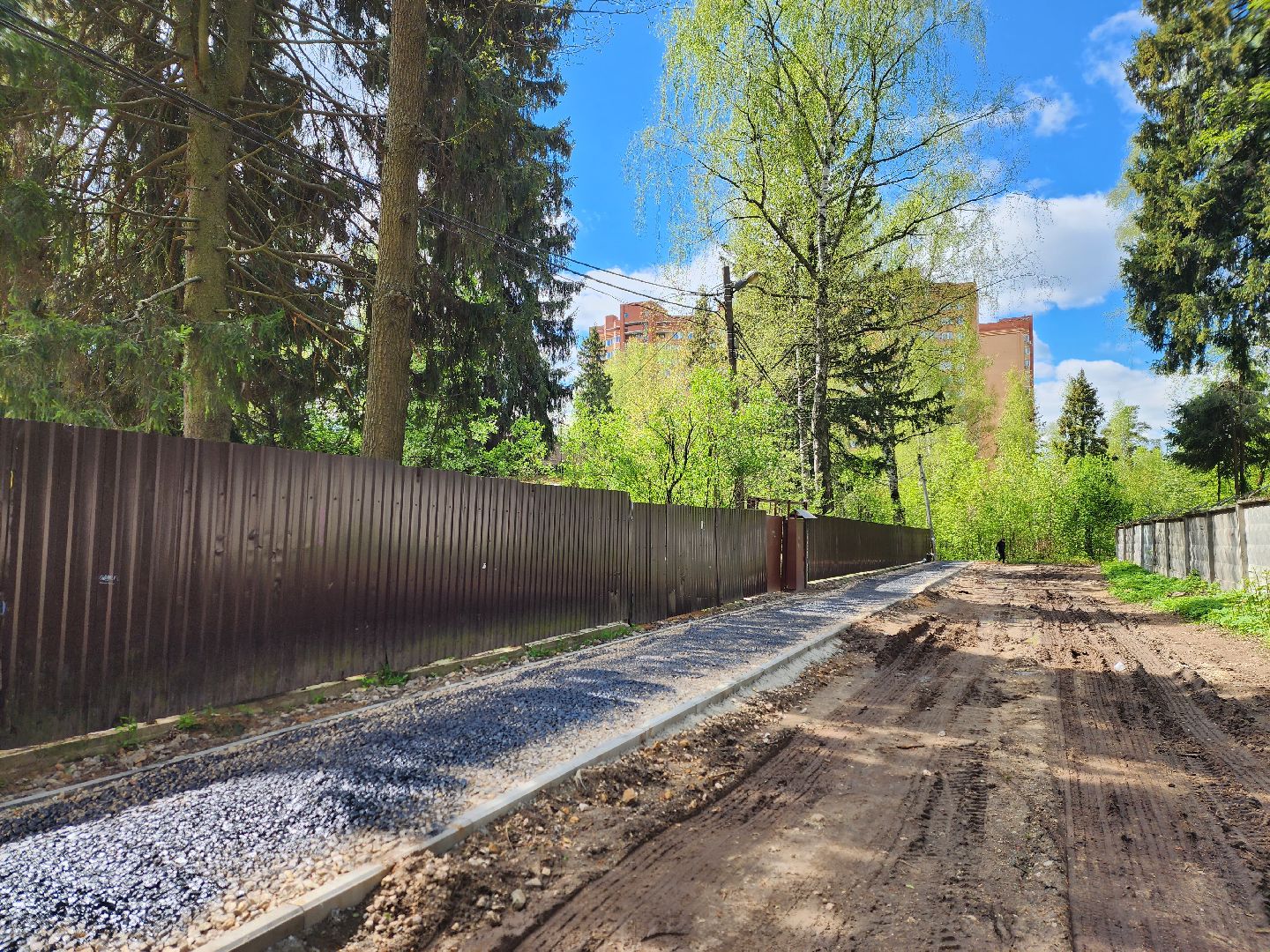 королёв, благоустройство в королеве, обновленная тропинка в юбилейном, губернатор воробьев,