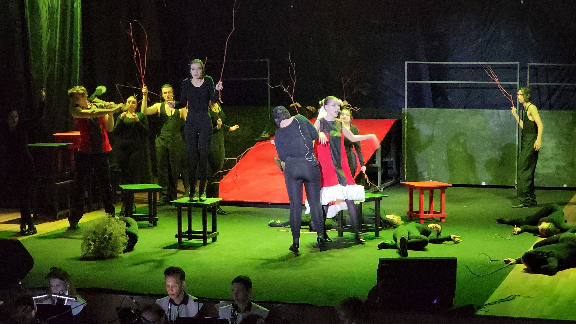 пушкино, опера, музыкальный колледж, постановка, студенты,  режиссеры, учебный процесс,