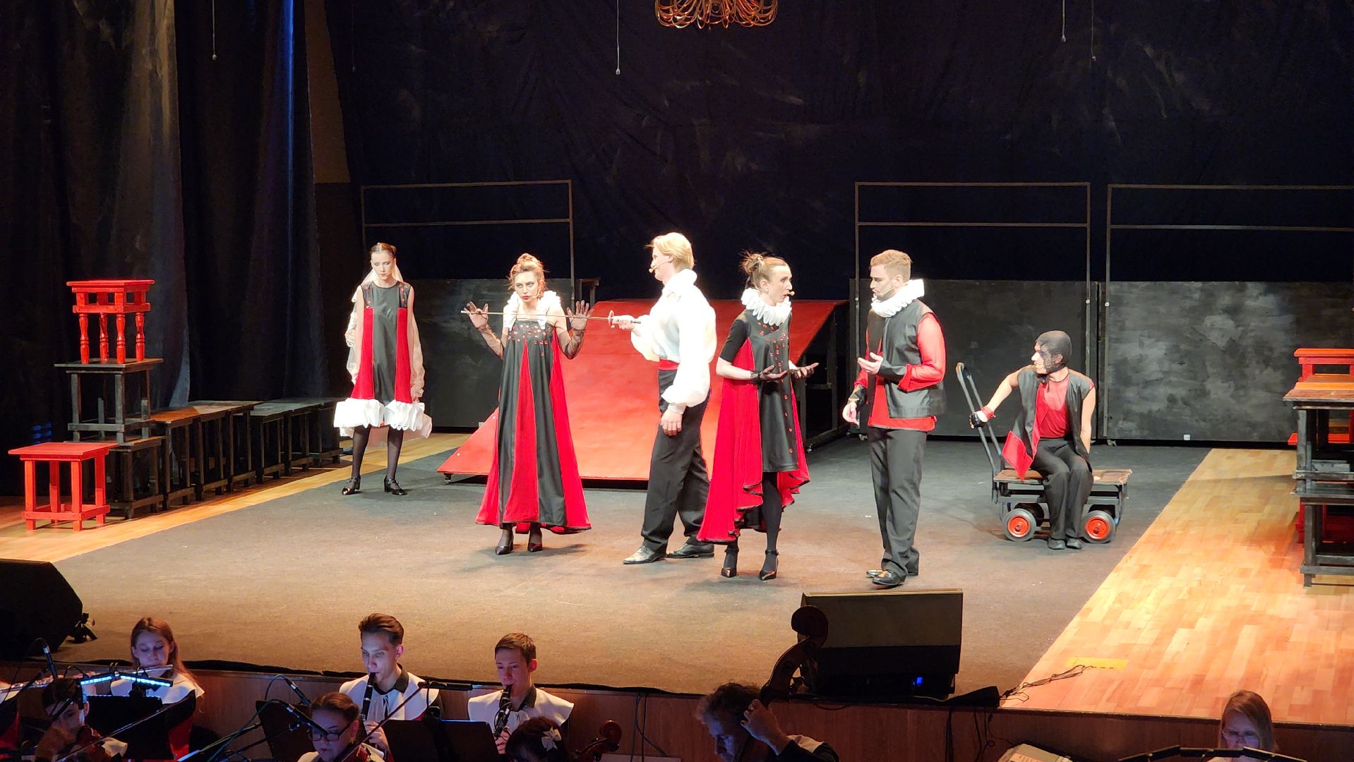 пушкино, опера, музыкальный колледж, постановка, студенты,  режиссеры, учебный процесс,