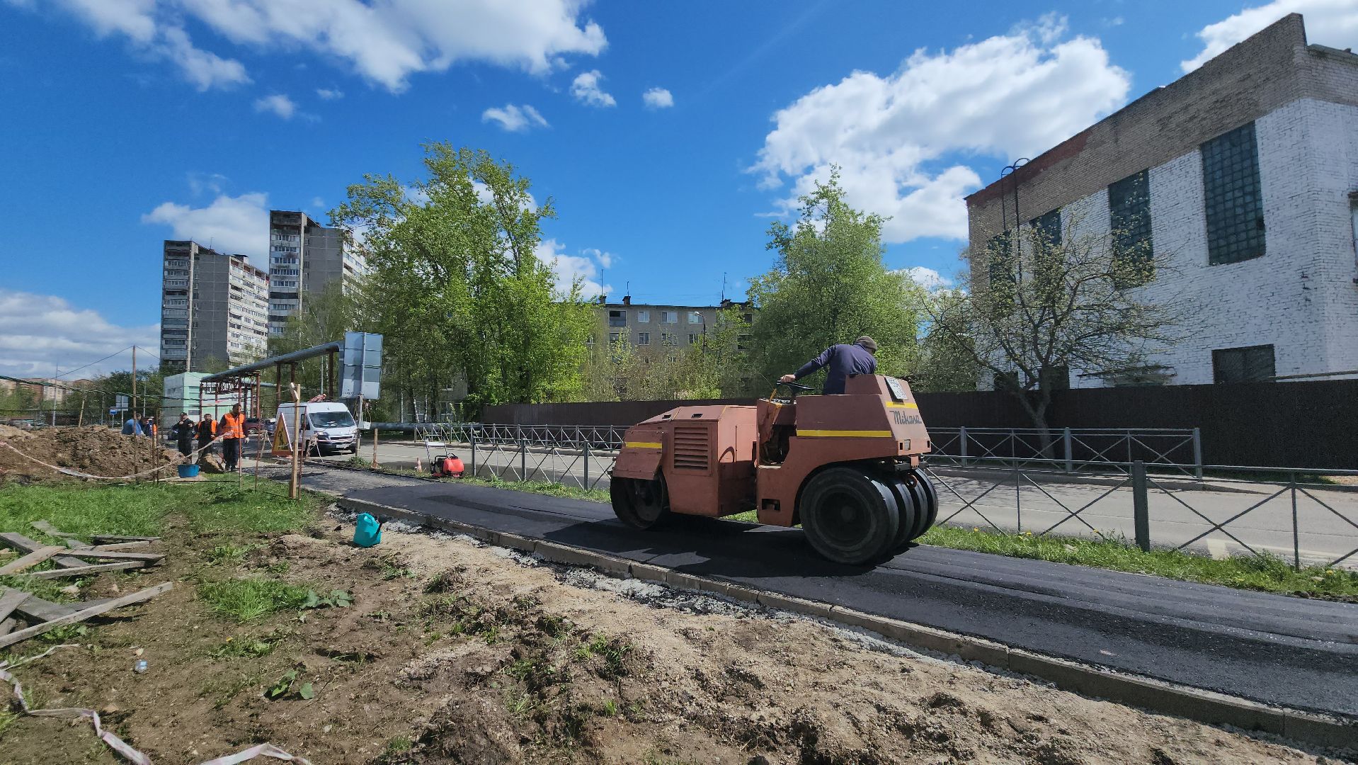 Асфальтирование , Асфальт , Лобня,