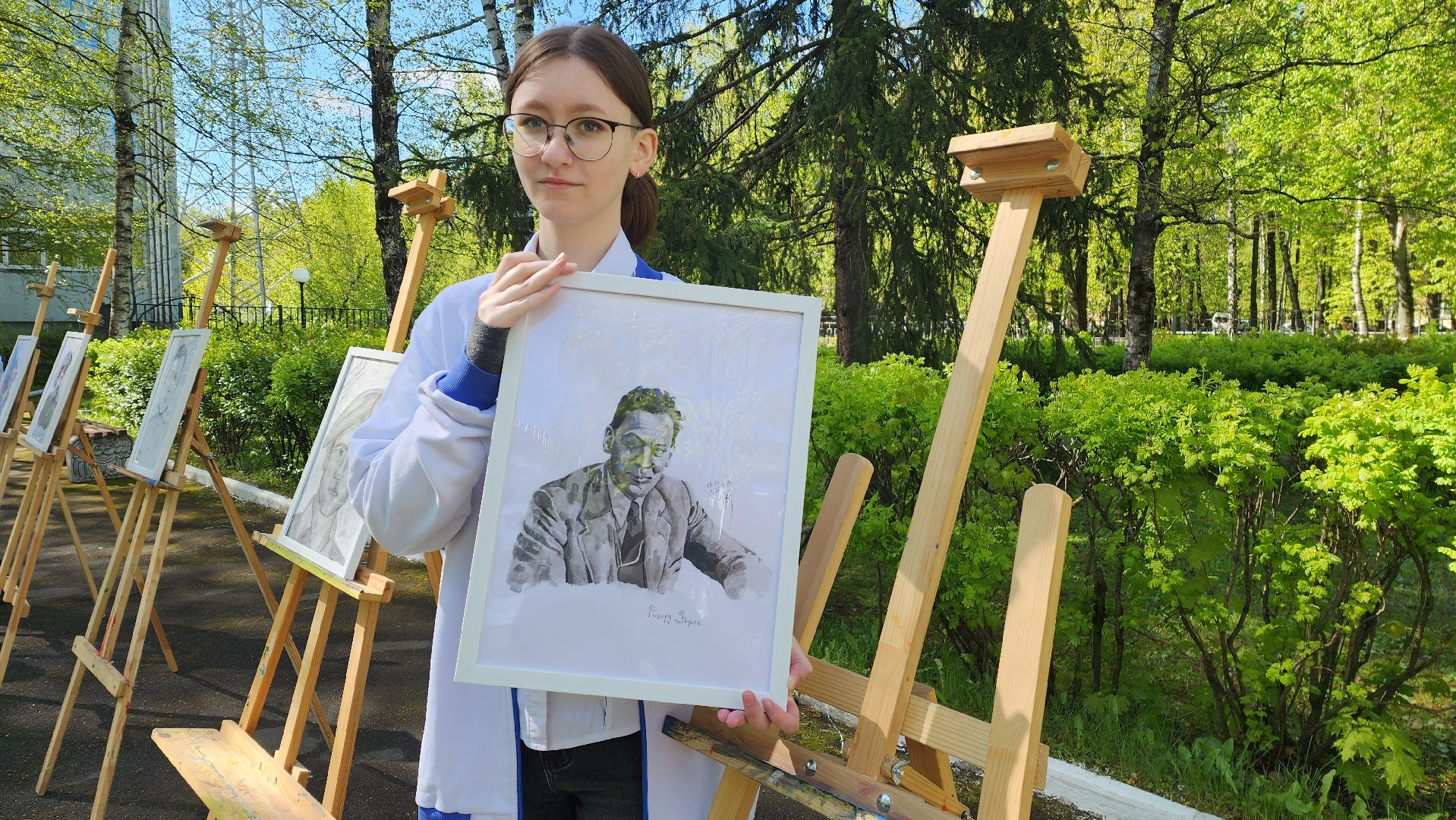 день победы, колледж, митинг, 9 мая,