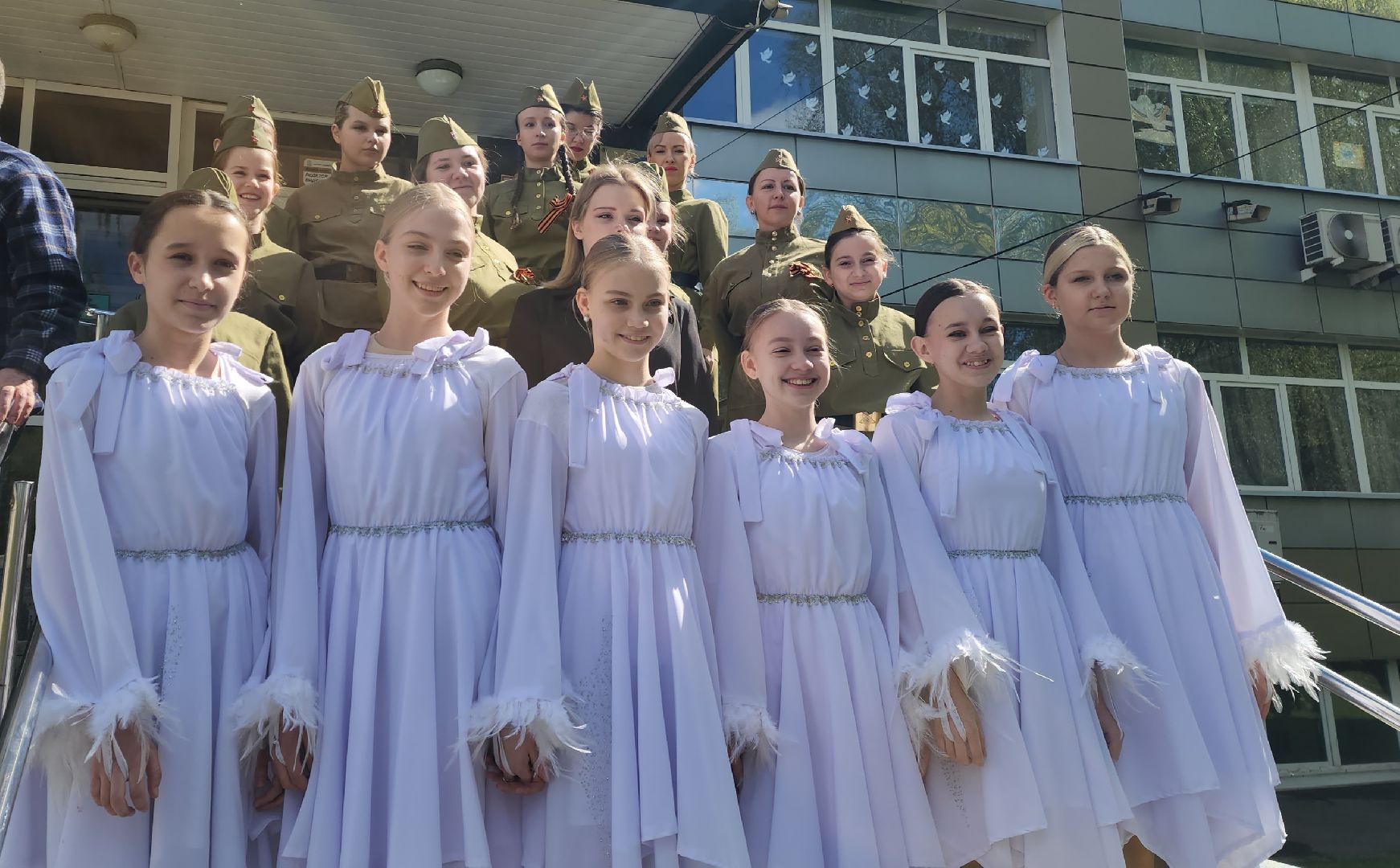 день победы, колледж, митинг, 9 мая,