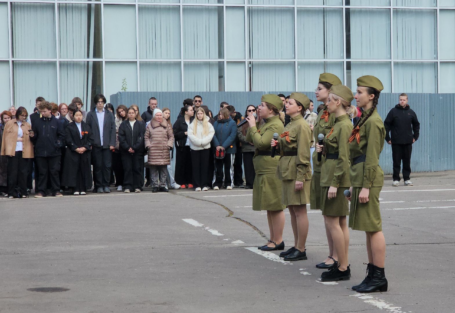 день победы, колледж, митинг, 9 мая,