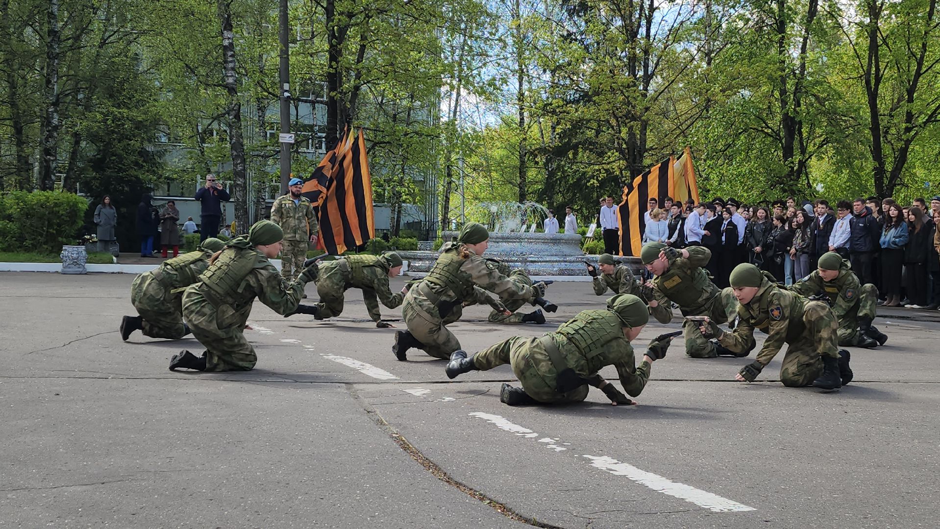 день победы, колледж, митинг, 9 мая,