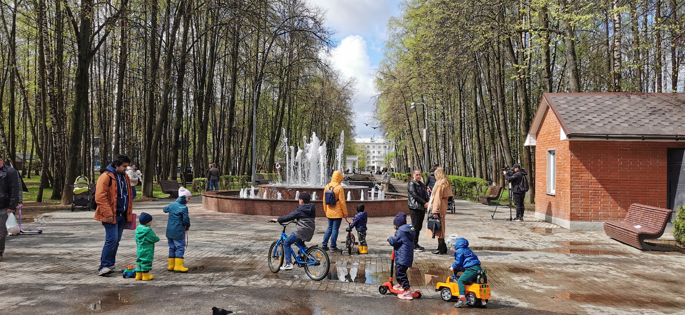 фонтан, благоустройство,