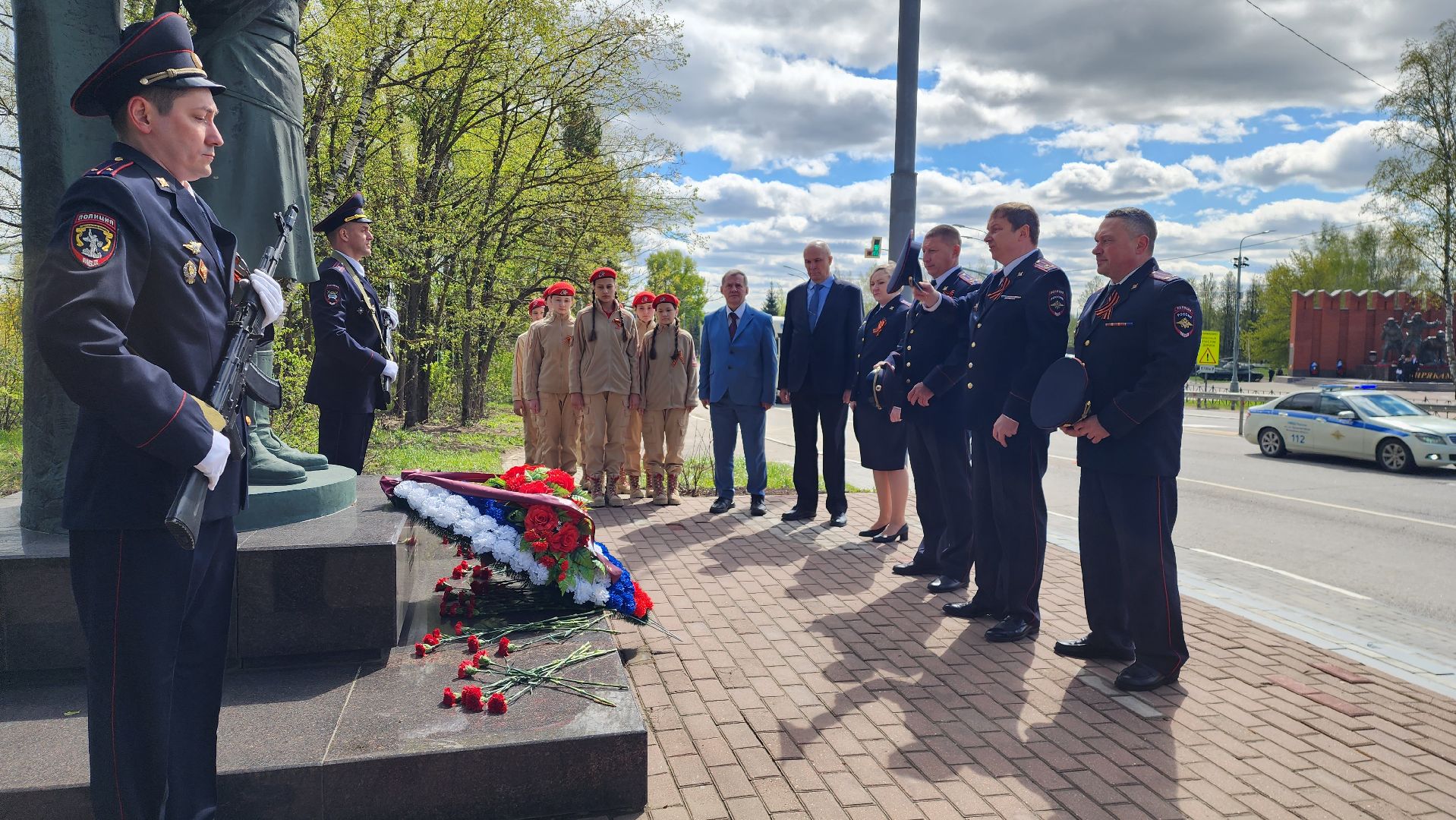 митинг, снегири, патриотическое воспитание, госавтоинспекция,истра,