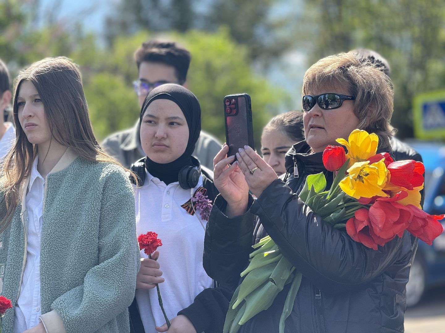 благоустройство , памятник воинам-землякам, 80 - летие победы, ленинский городской округ,