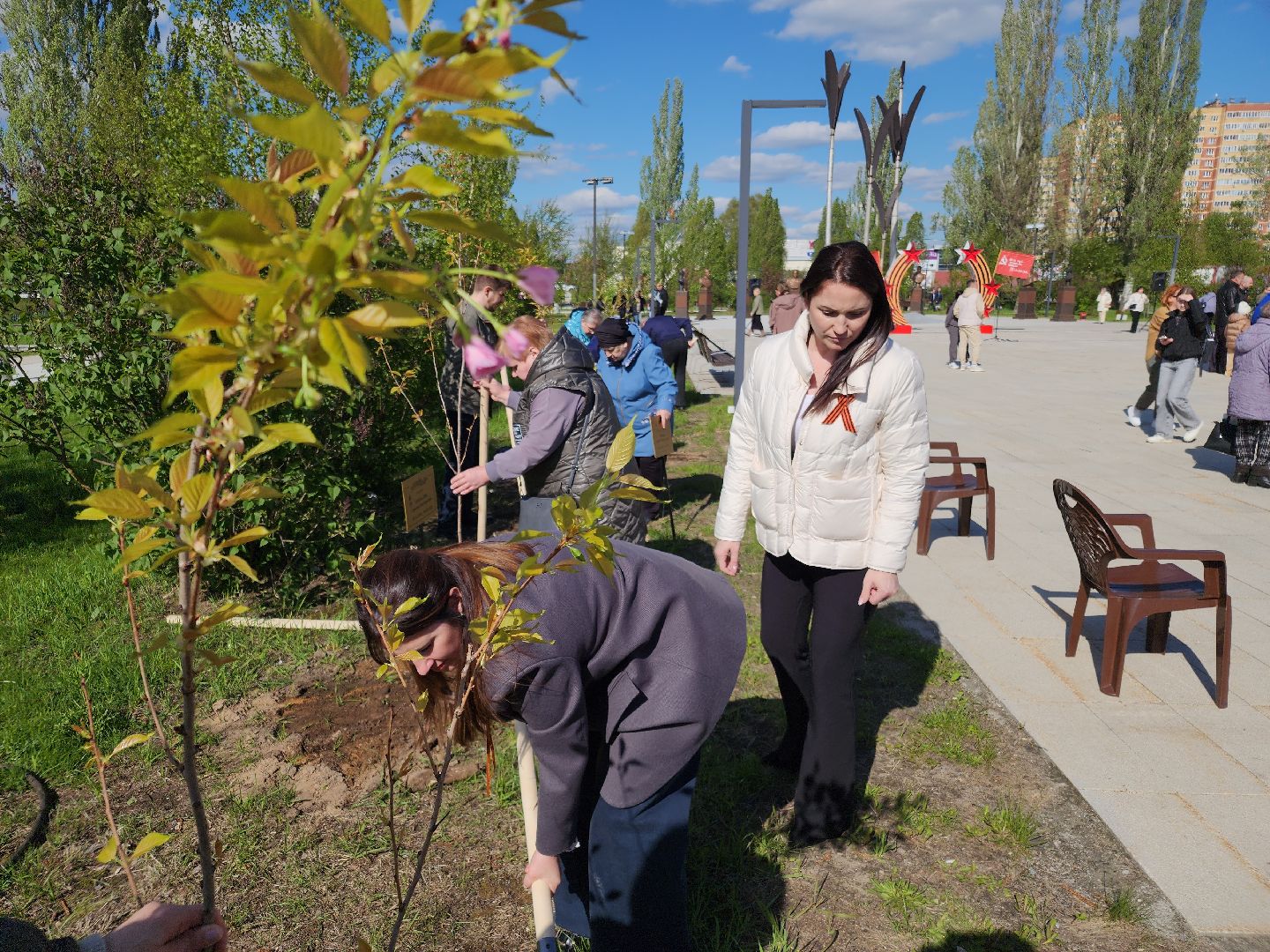 аллея памяти, орехово-зуево,