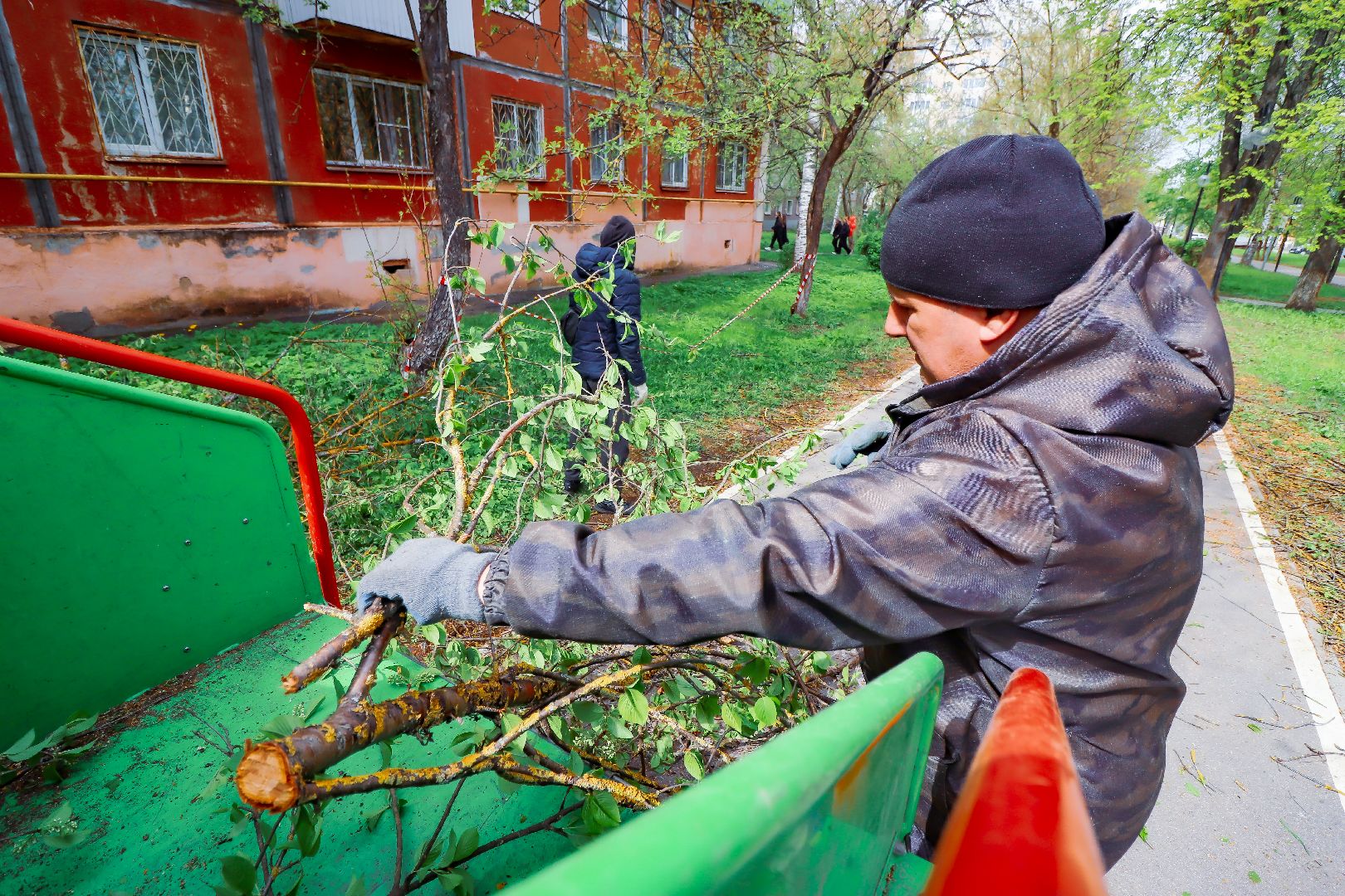 клин, общество, чп, устранение последствий снегопада,