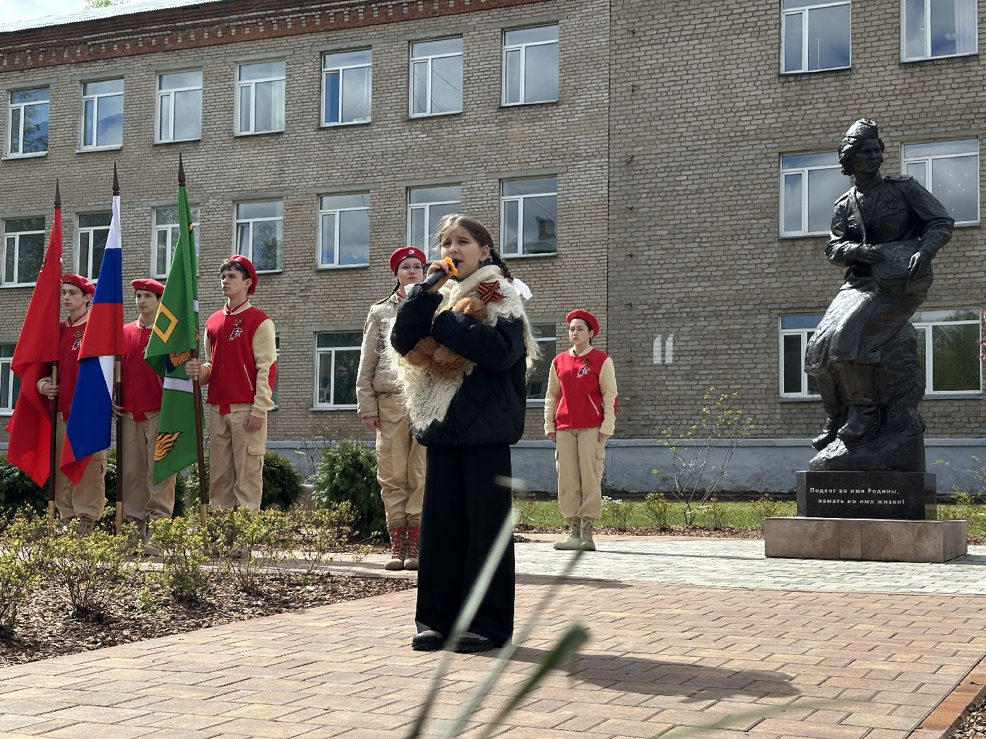 пушкино, день победы, открытие памятника, великая отечественная война,