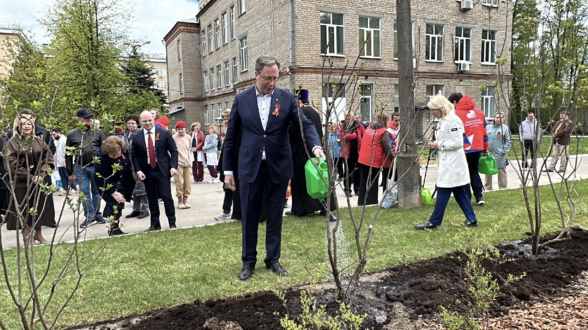 пушкино, день победы, открытие памятника, великая отечественная война,