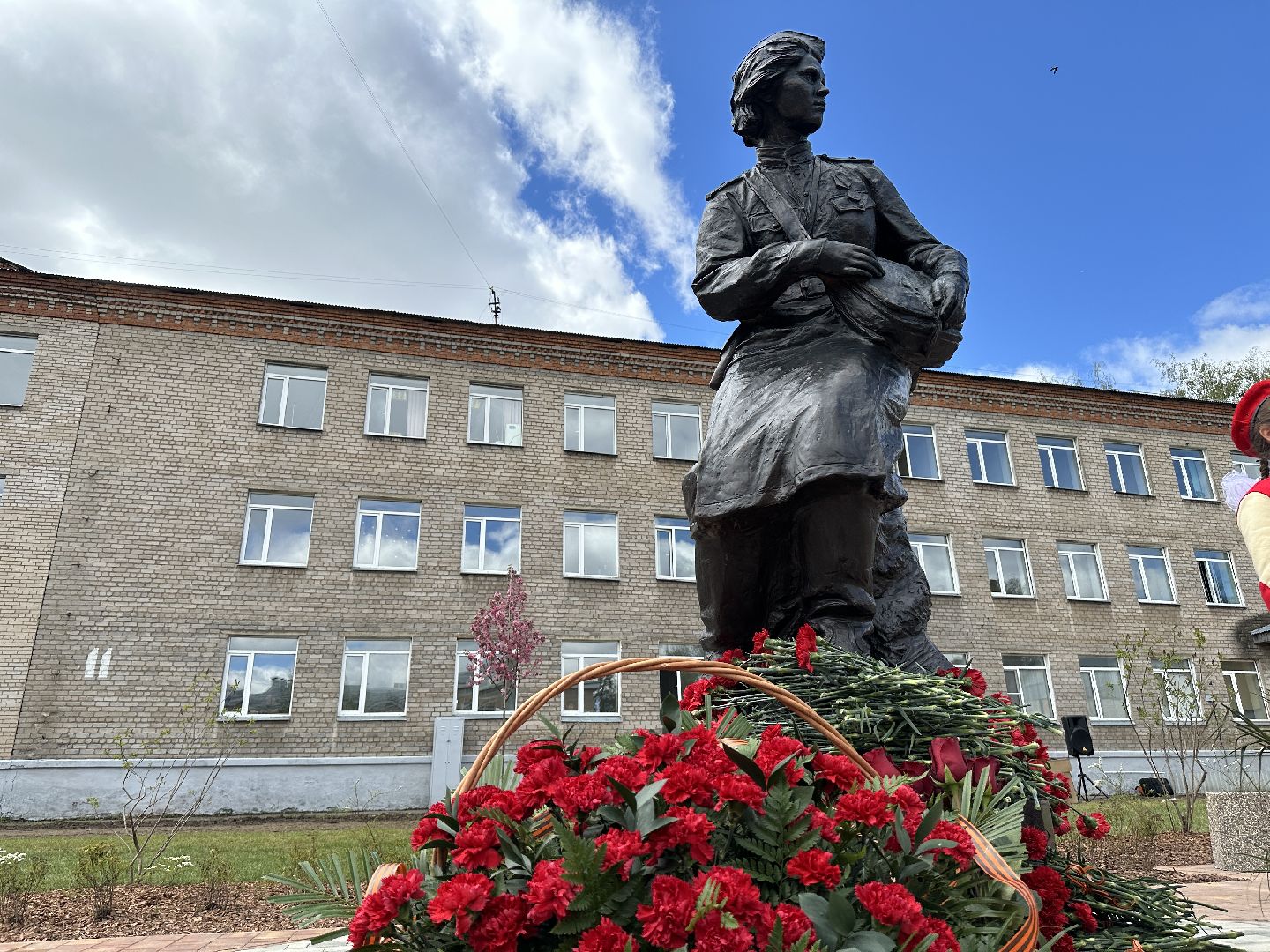 пушкино, день победы, открытие памятника, великая отечественная война,