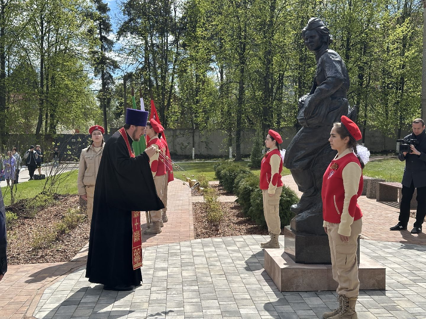 пушкино, день победы, открытие памятника, великая отечественная война,