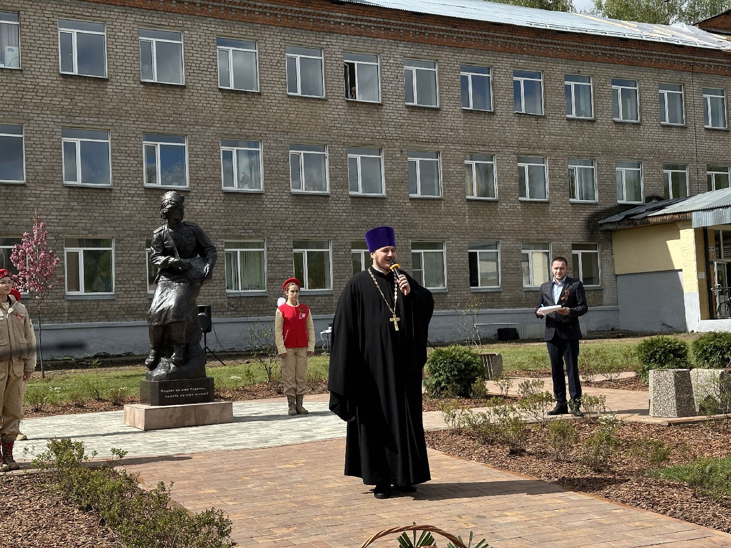 пушкино, день победы, открытие памятника, великая отечественная война,