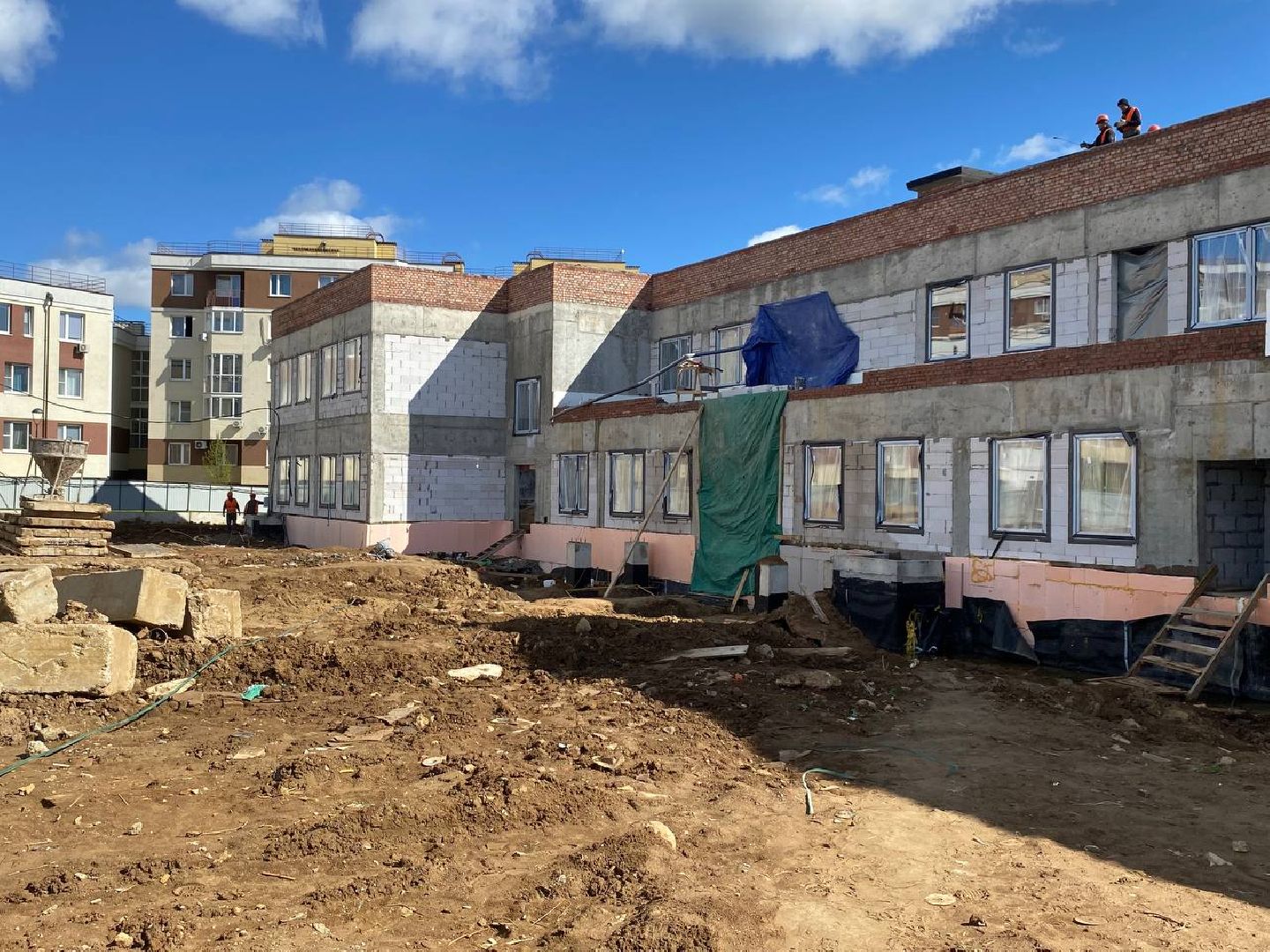 жк малина, новый детский сад, новый детский сад в жк Малина,