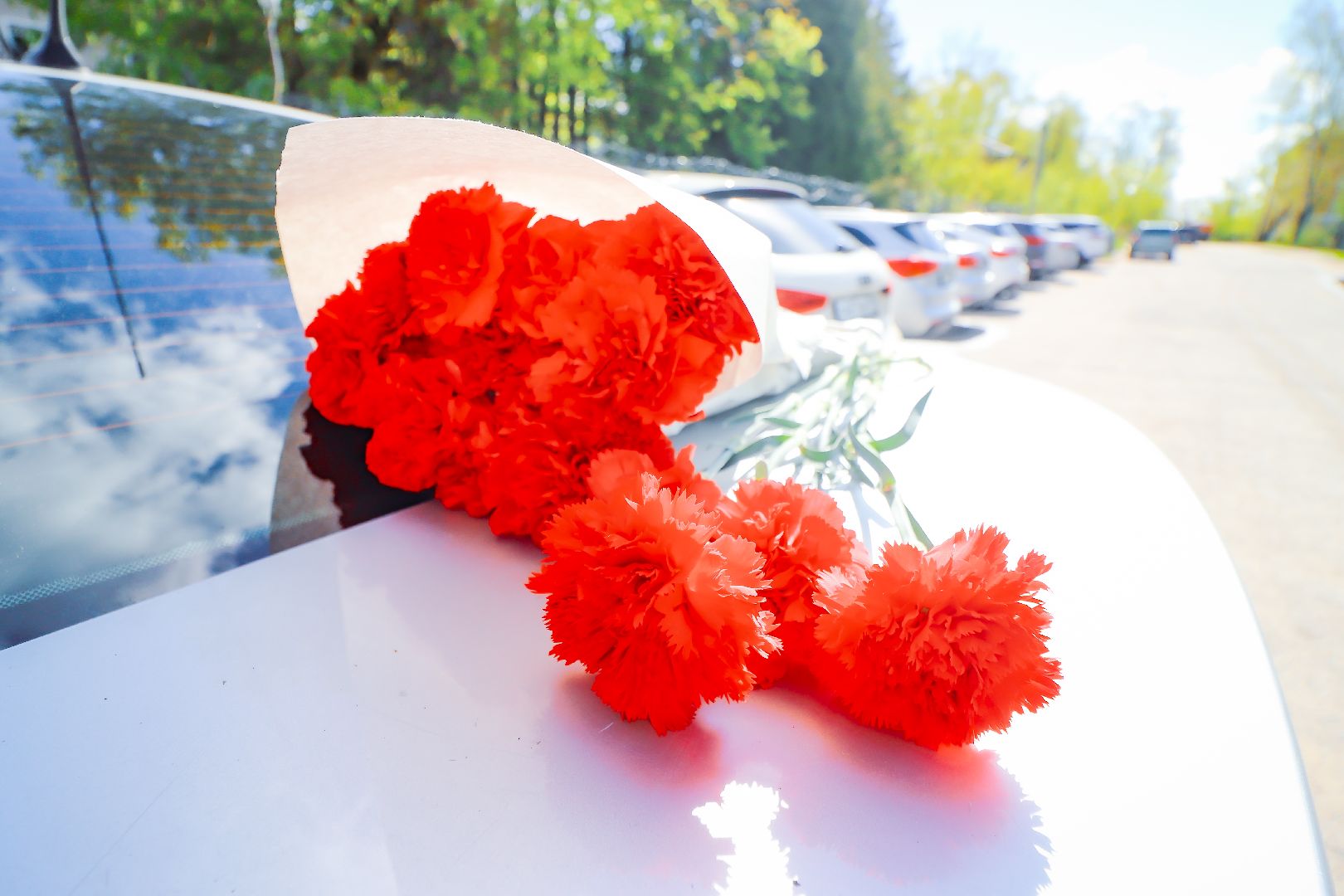 клин, общество, транспорт, георгиевская ленточка ,