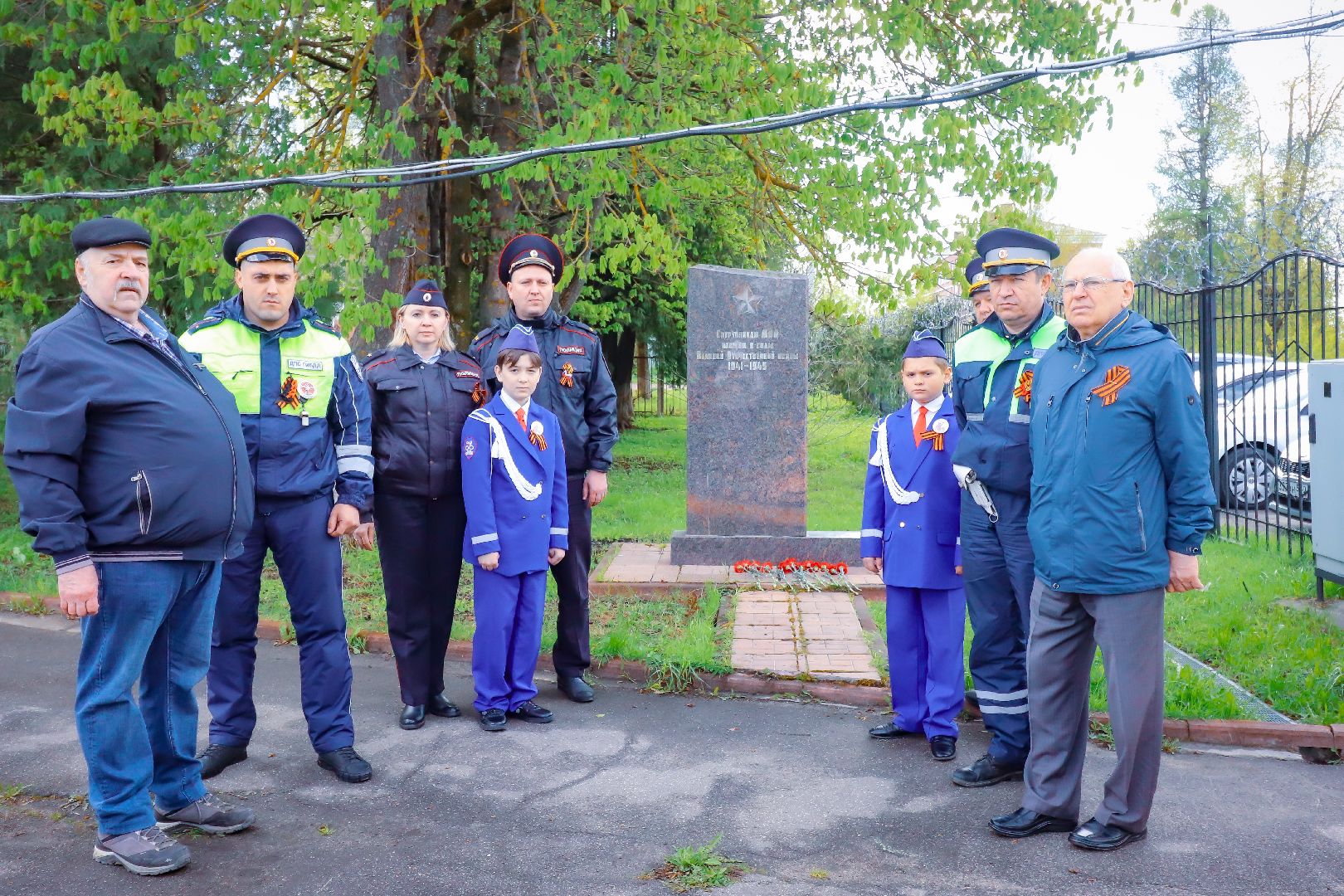 клин, общество, транспорт, георгиевская ленточка ,