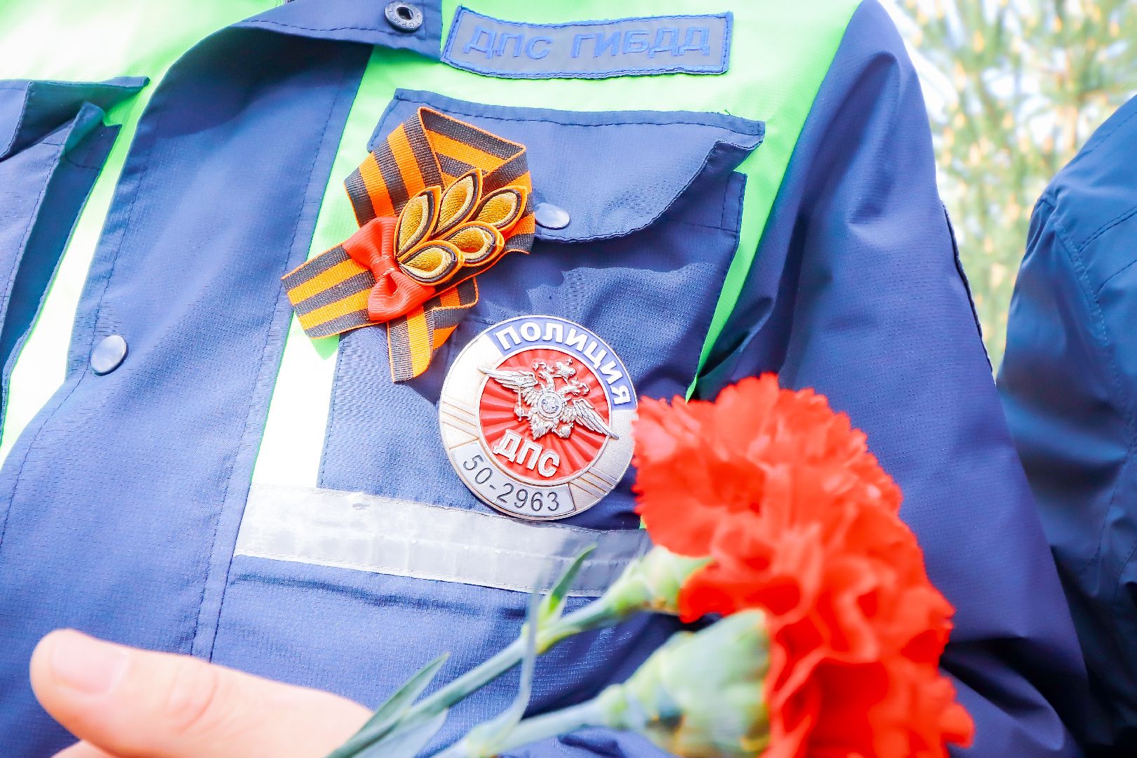 клин, общество, транспорт, георгиевская ленточка ,