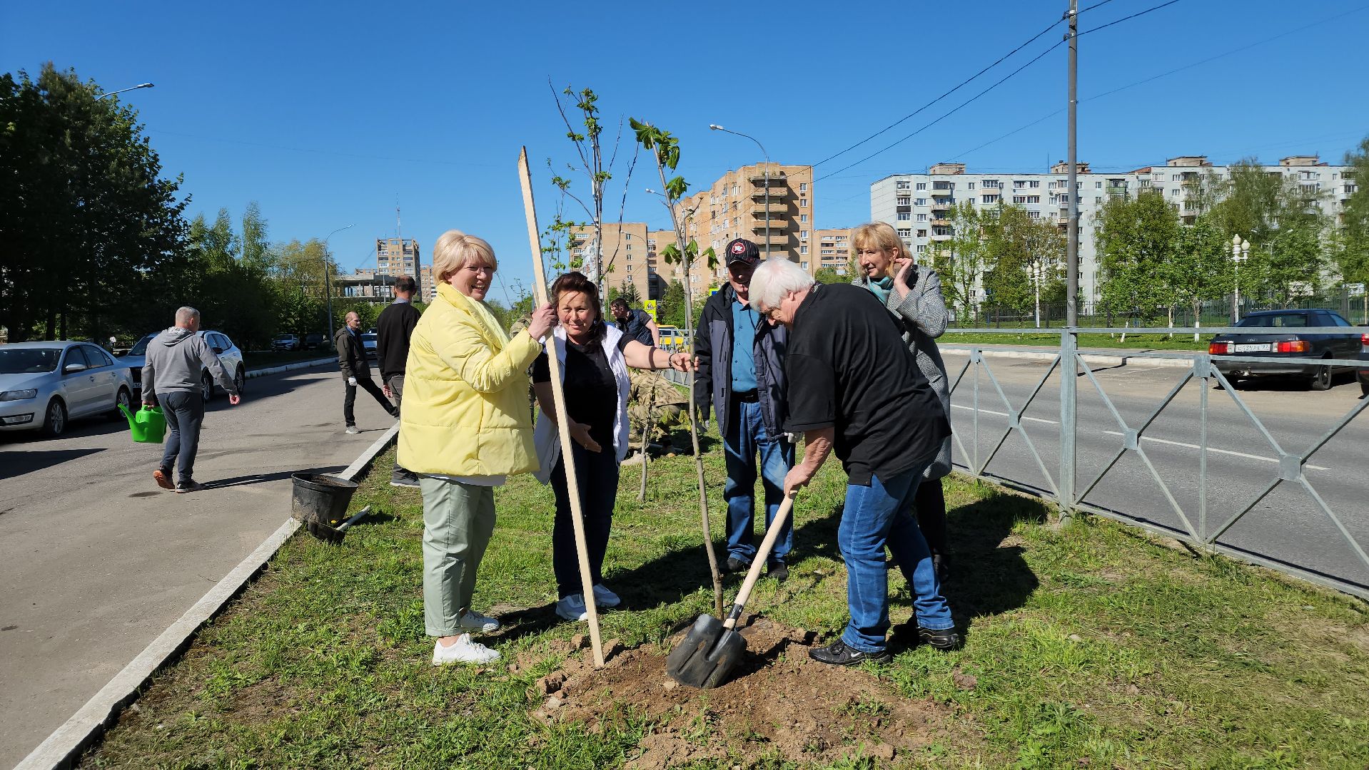 ступино, сад памяти, день победы,