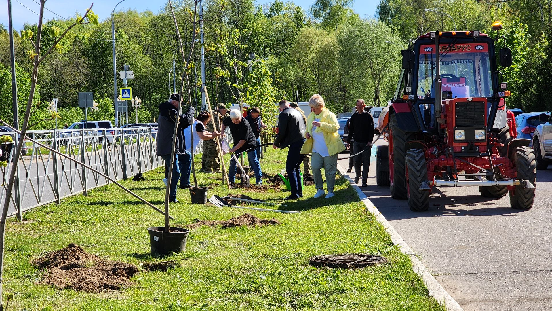 ступино, сад памяти, день победы,
