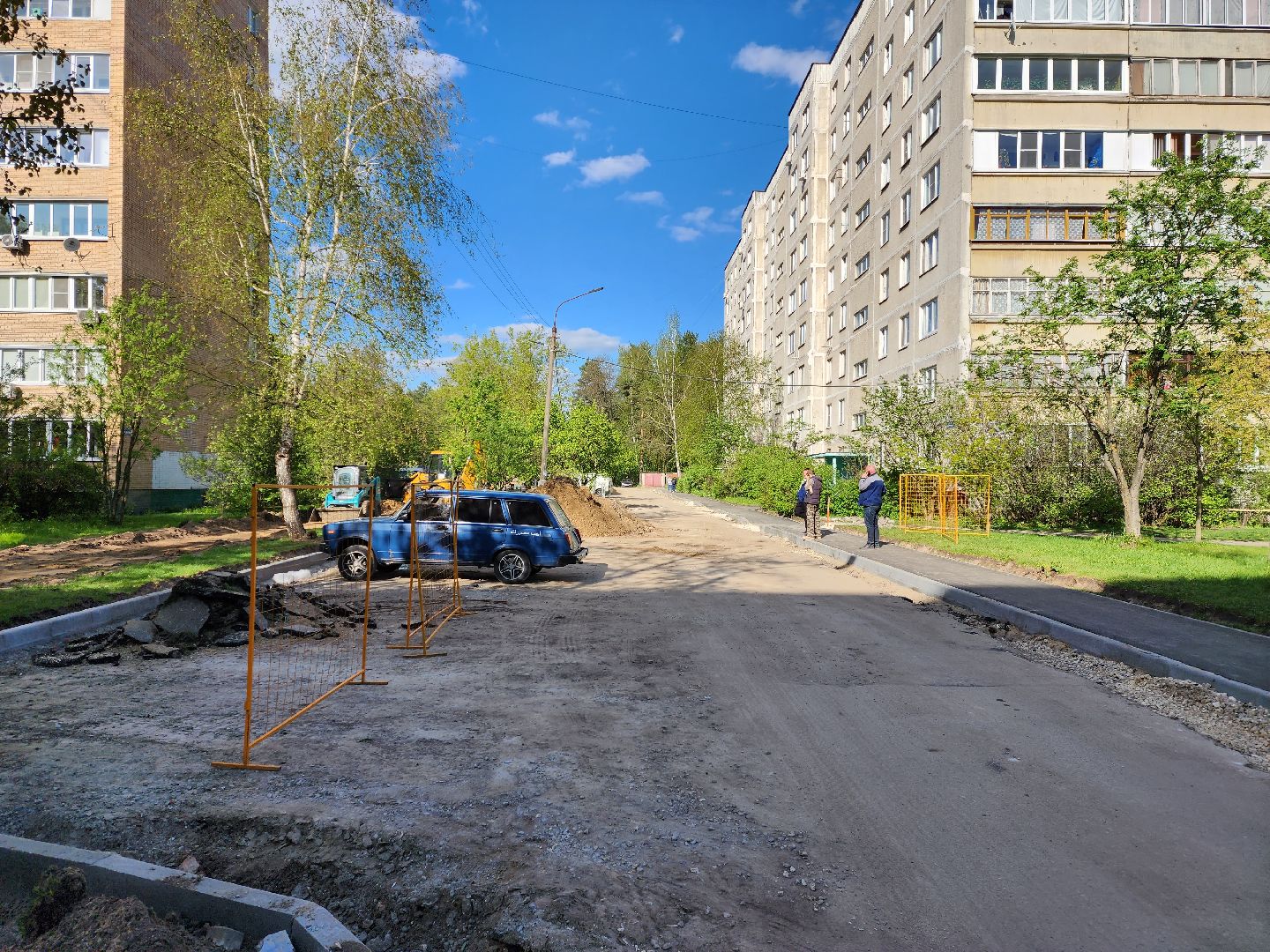 раменское, благоустройство, комплексное благоустройство дворов многоквартирных домов, коммунистическая 36-39,