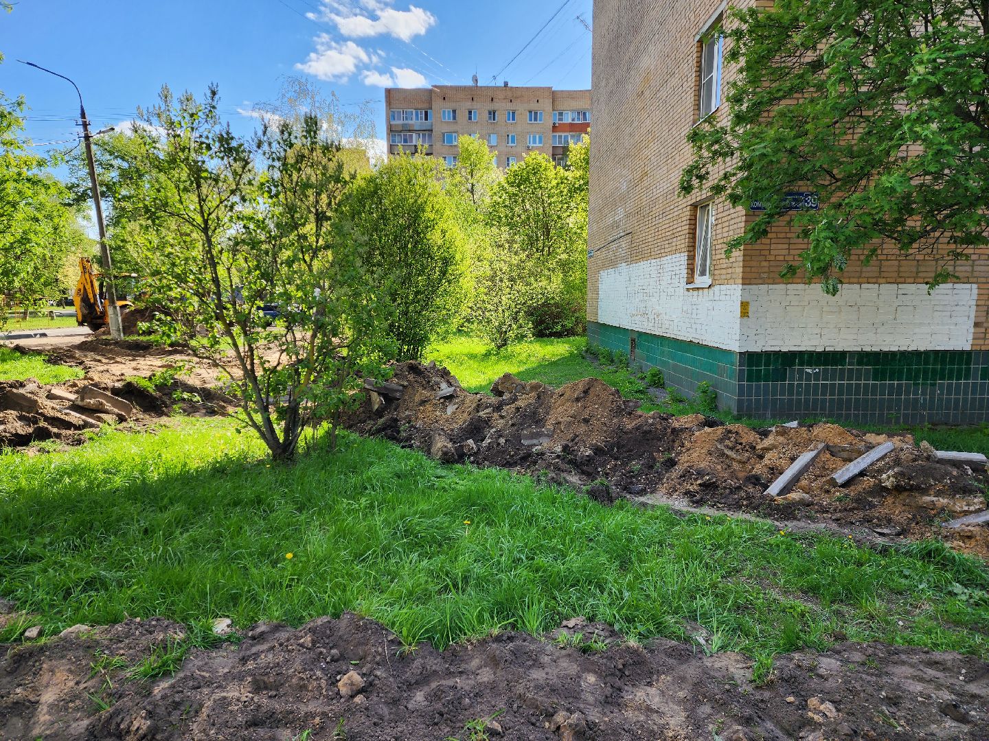 раменское, благоустройство, комплексное благоустройство дворов многоквартирных домов, коммунистическая 36-39,