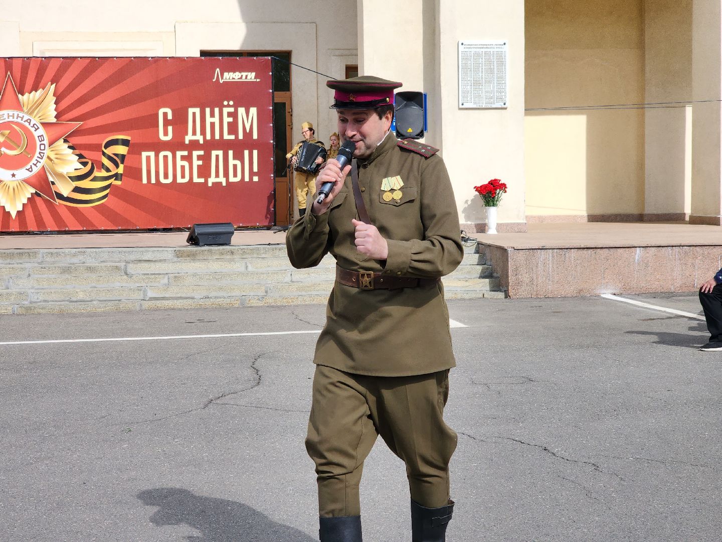 мфти, день победы, казаки, концерт, песни победы, студенты,