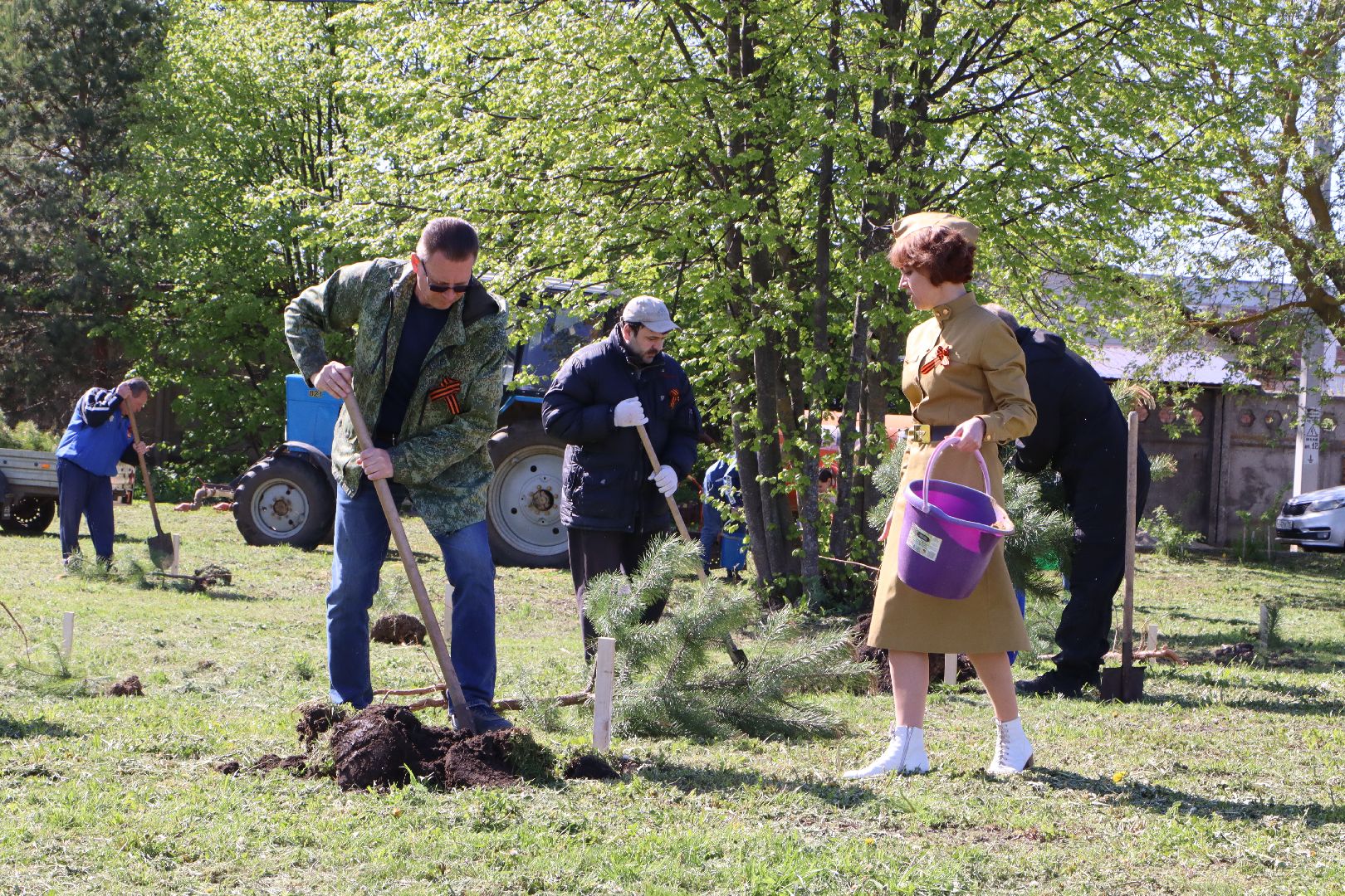 серебряные пруды, сад памяти, 80 лет победе,