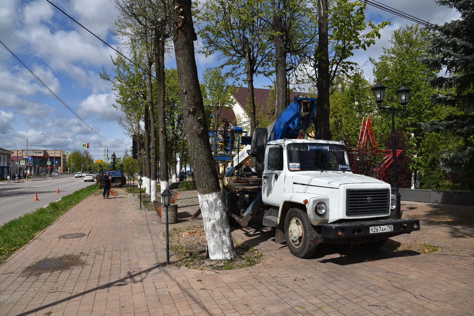 лотошино, благоустройство, кронирование, день победы,