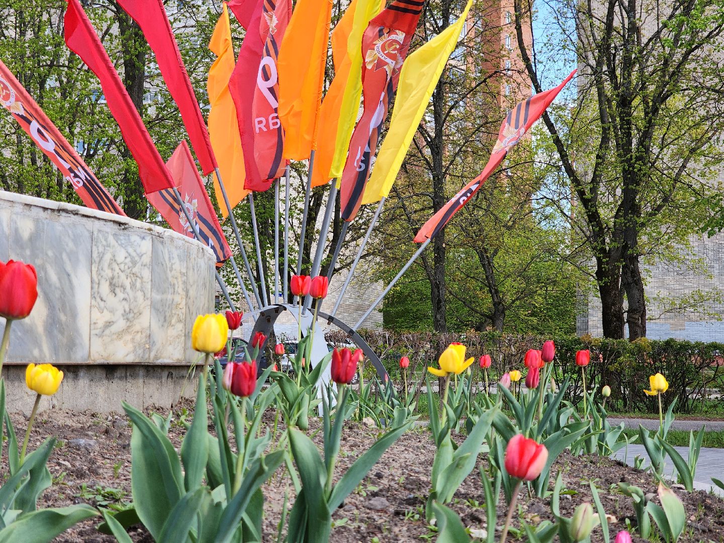 Черноголовка, 9 мая, Обелиск воинской славы,