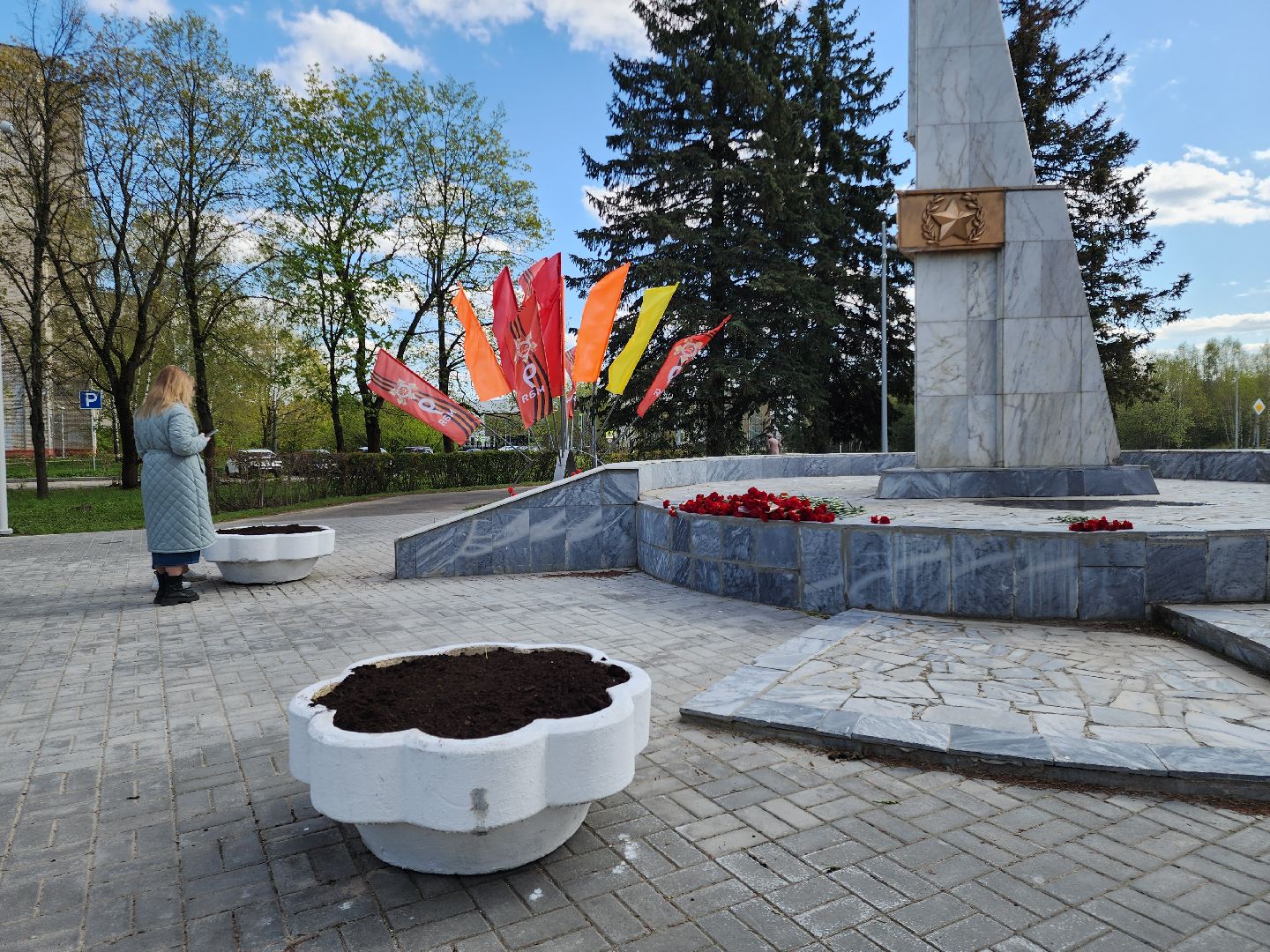 Черноголовка, 9 мая, Обелиск воинской славы,