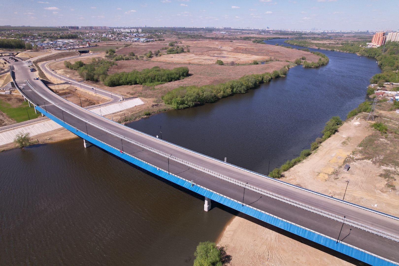 видео с коптера, юла, дороги подмосковья,