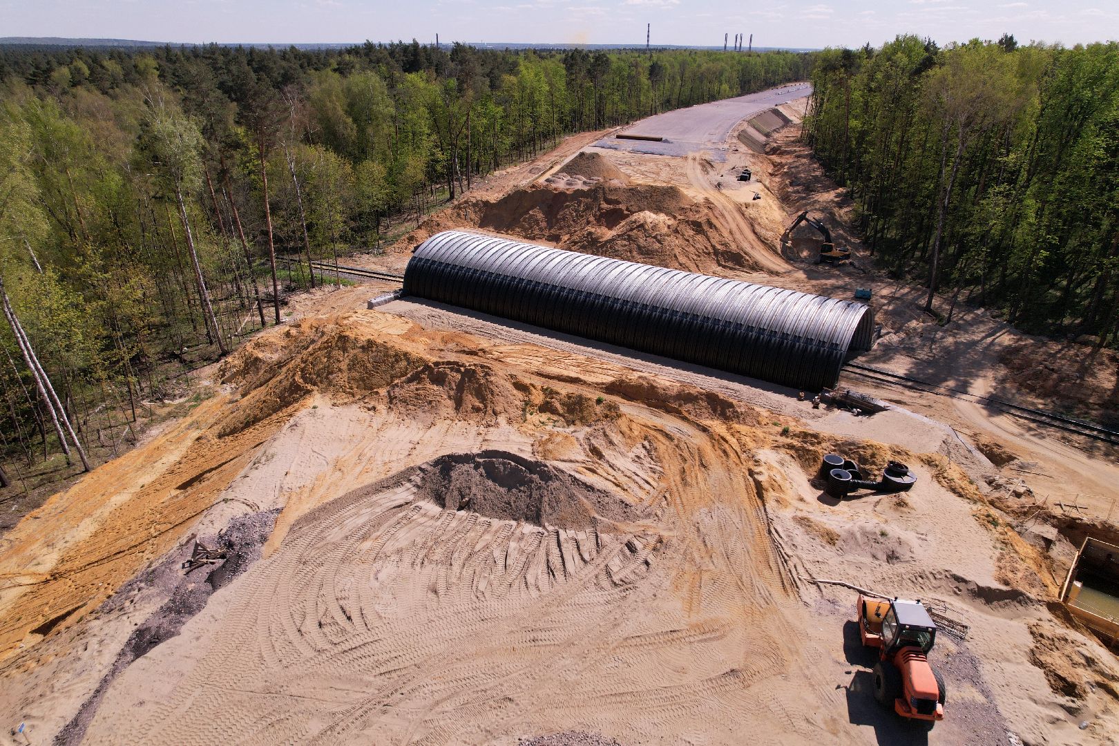 видео с коптера, юла, дороги подмосковья,