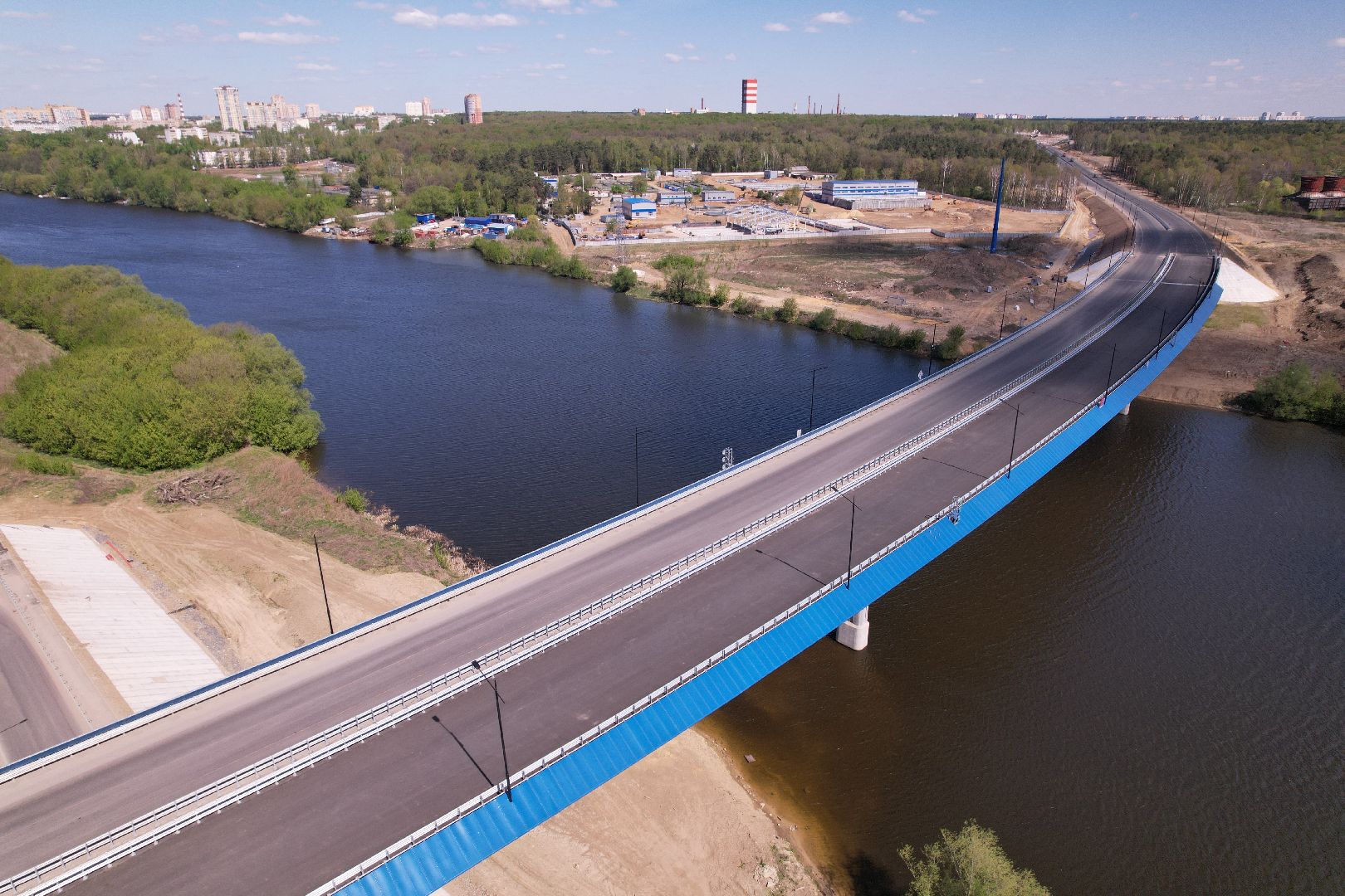 видео с коптера, юла, дороги подмосковья,