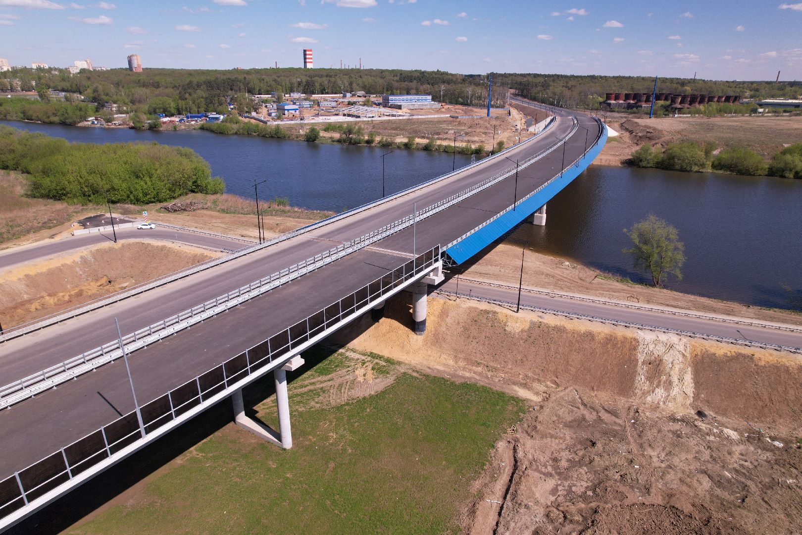 видео с коптера, юла, дороги подмосковья,