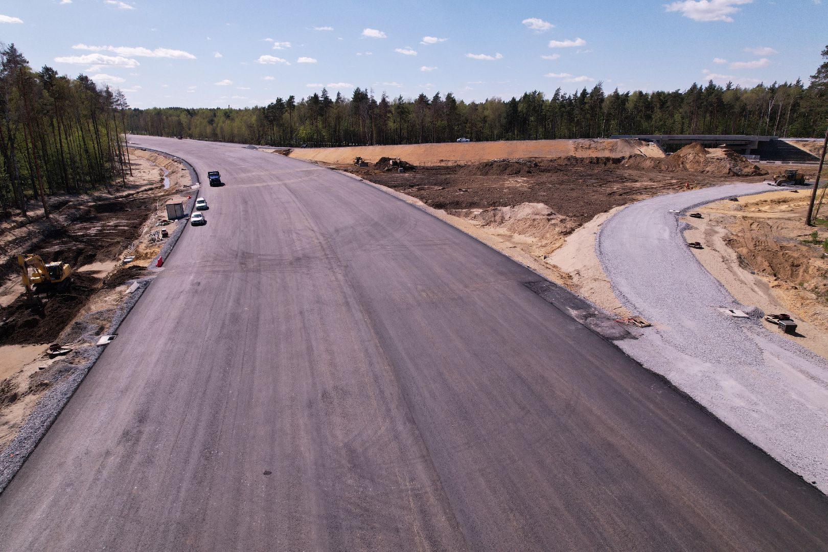 видео с коптера, юла, дороги подмосковья,